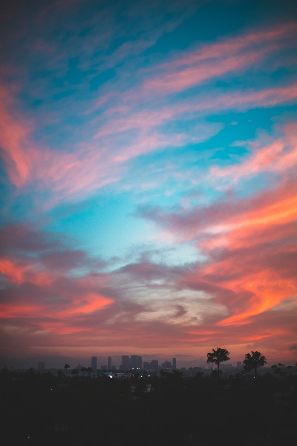 Natural Cloudy Sunset Wallpapers