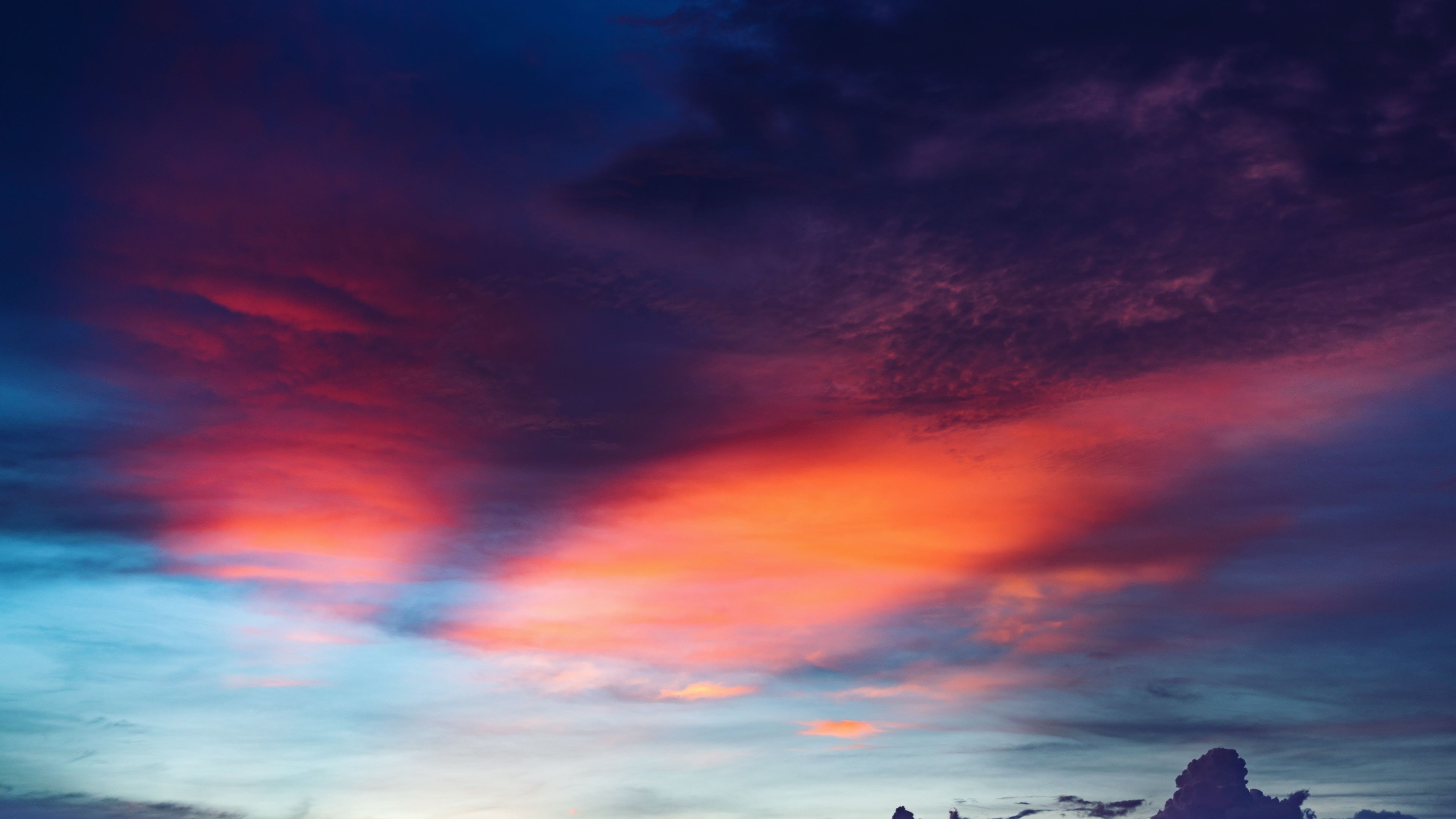 Natural Cloudy Sunset Wallpapers