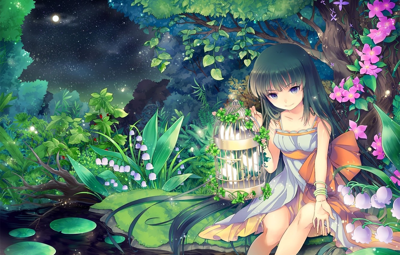 Nature Girl Anime Wallpapers