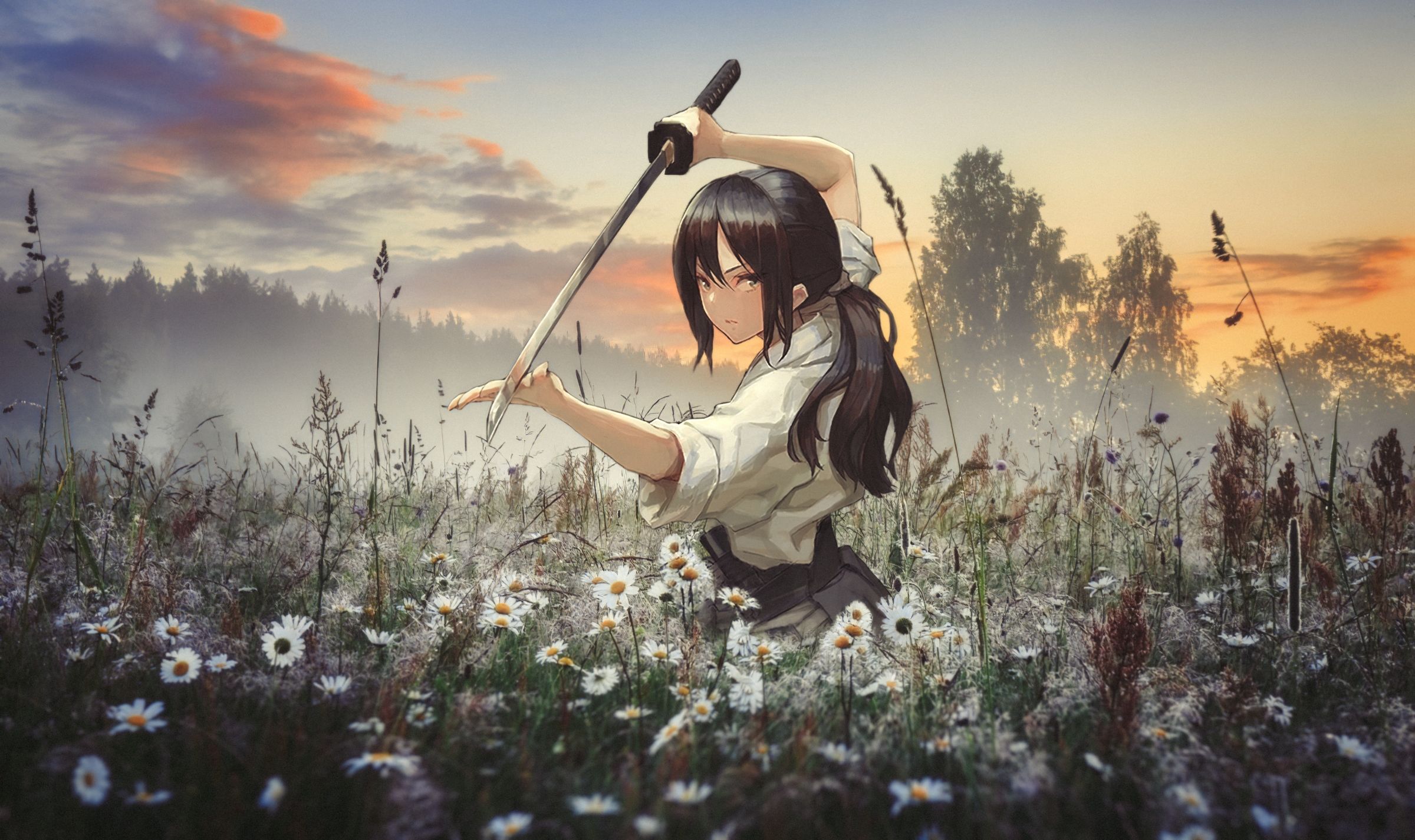 Nature Girl Anime Wallpapers