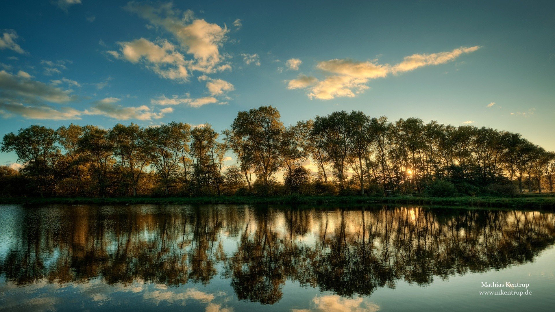 Nature Lake Reflection On River Wallpapers