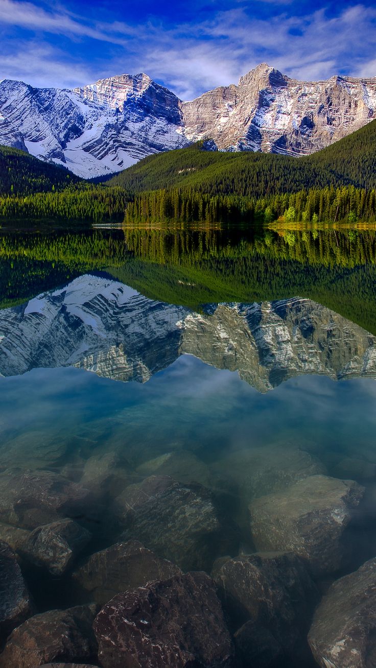 Nature Lake Reflection On River Wallpapers