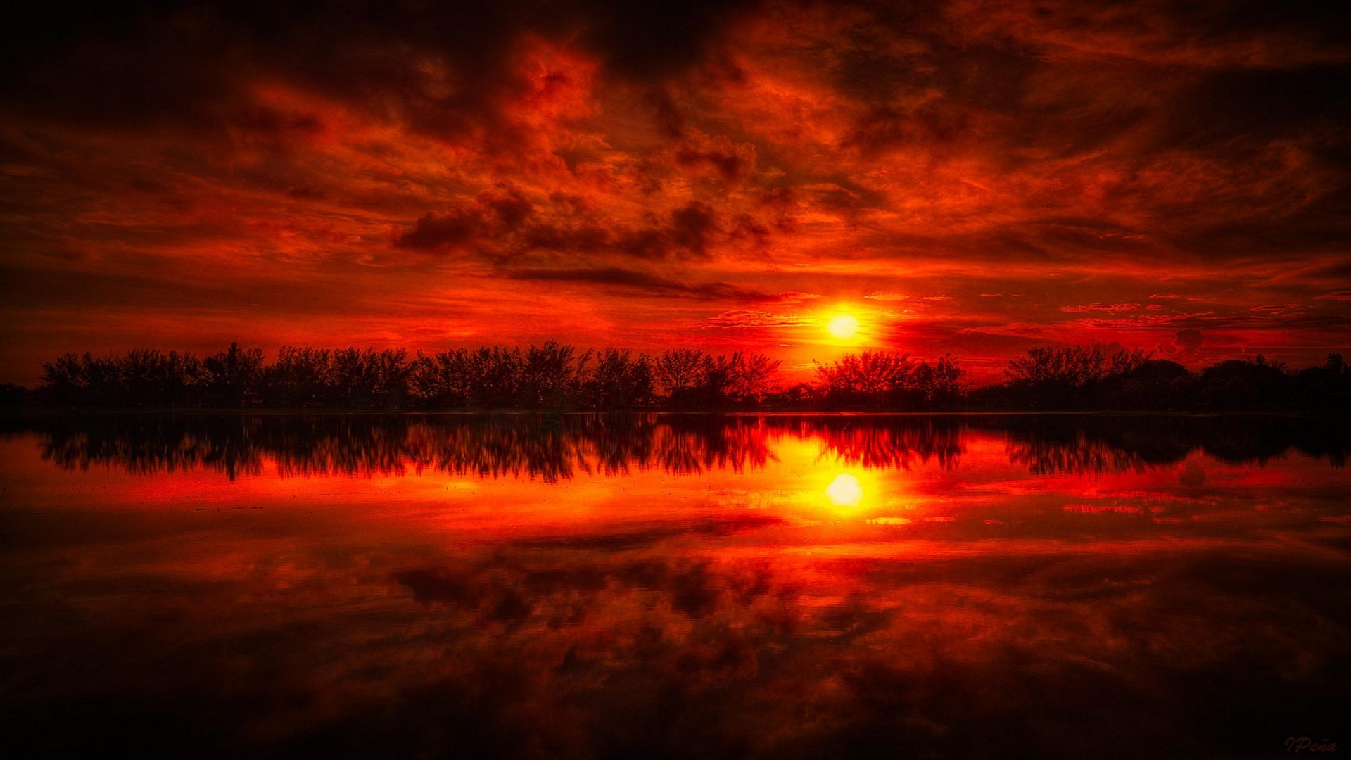 Nature Lake Reflection On River Wallpapers