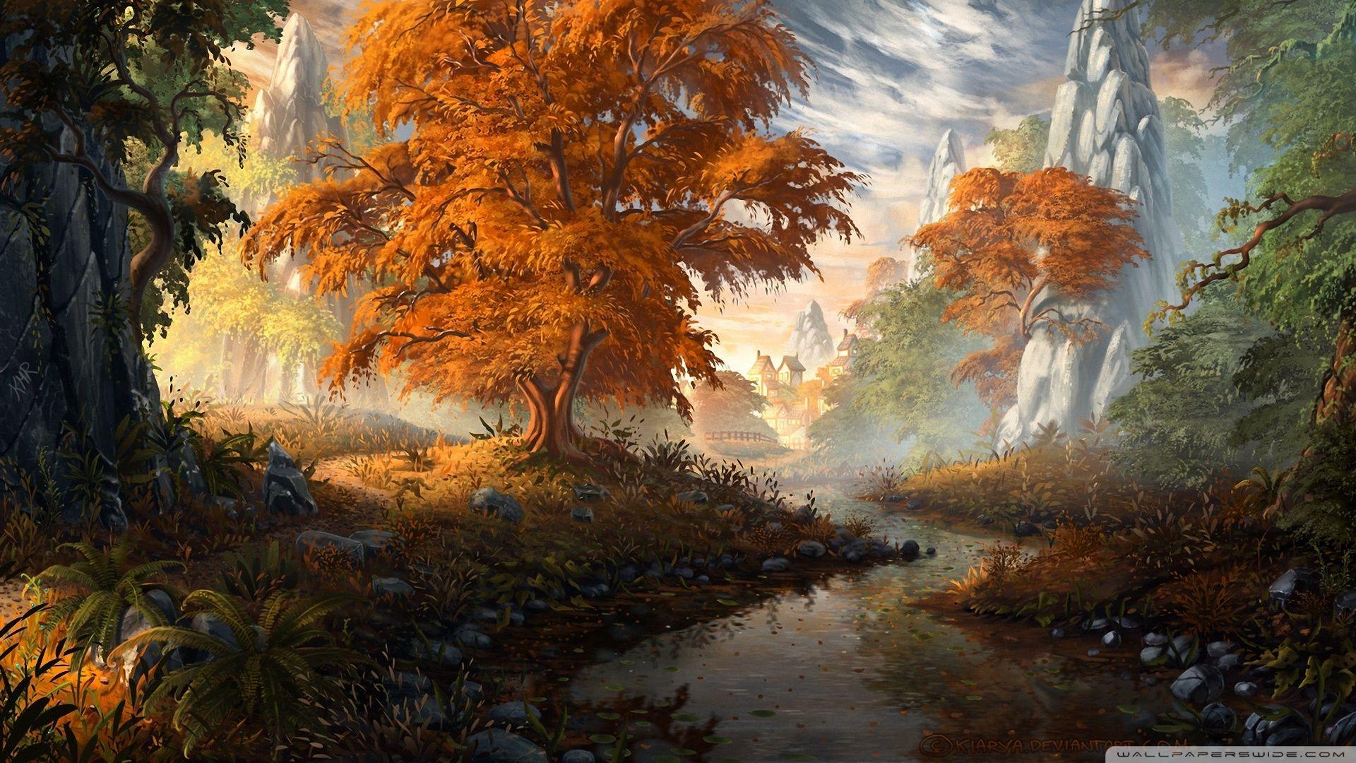 Nature Painting Wallpapers