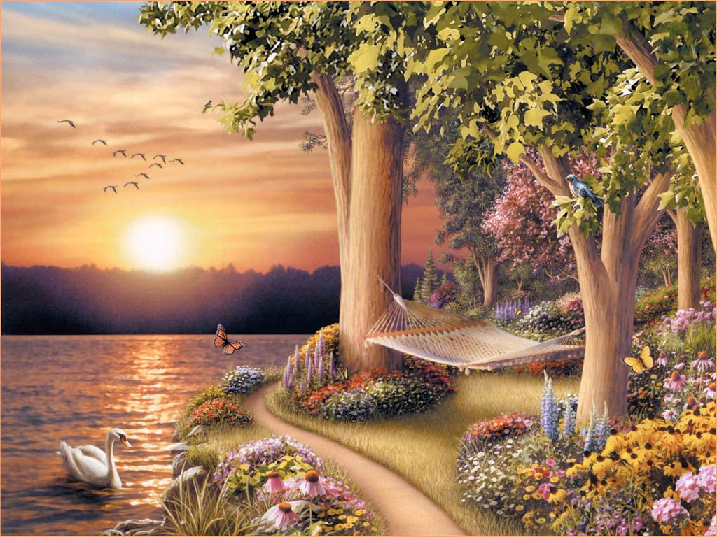 Nature Painting Wallpapers