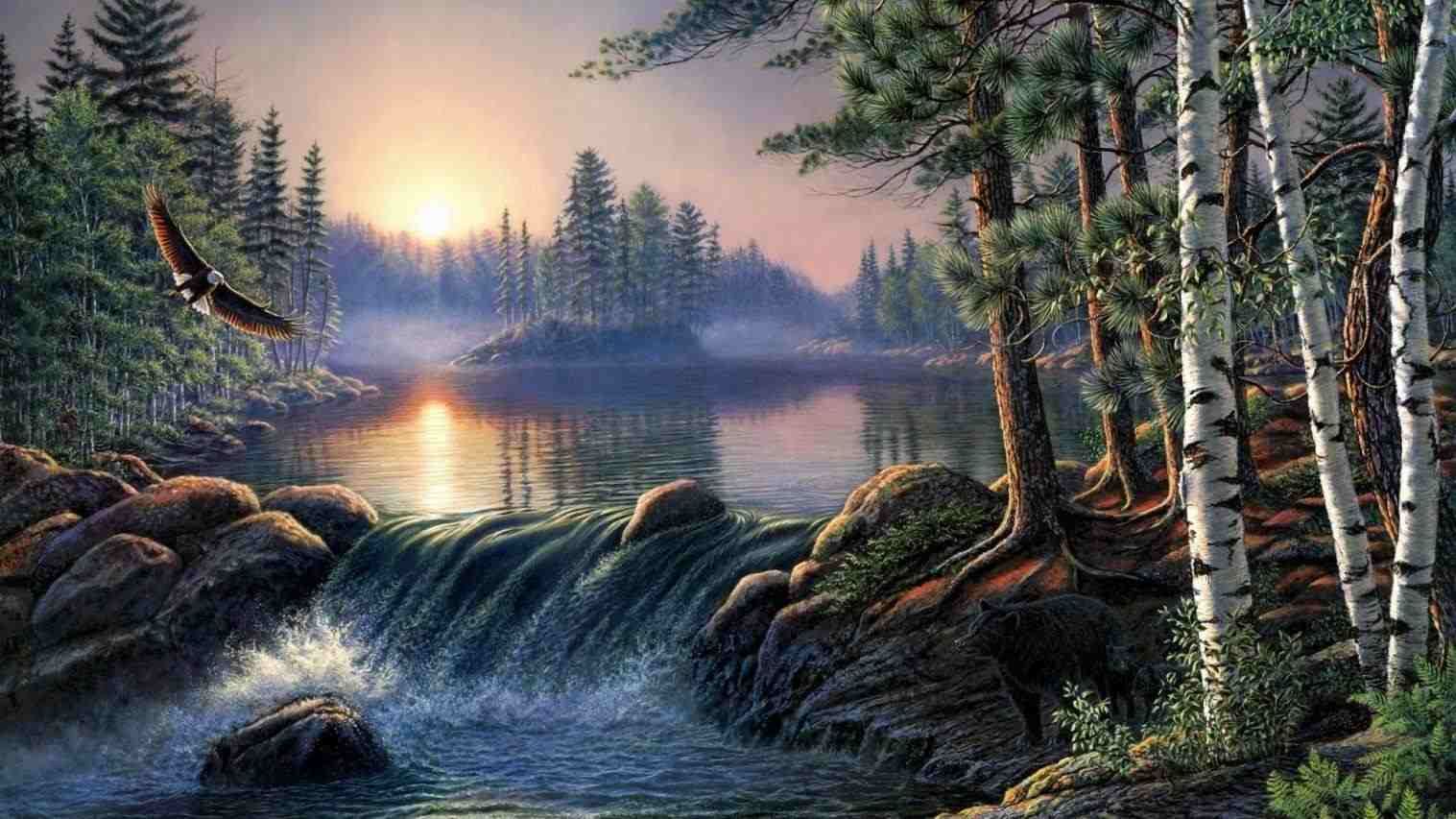 Nature Painting Wallpapers