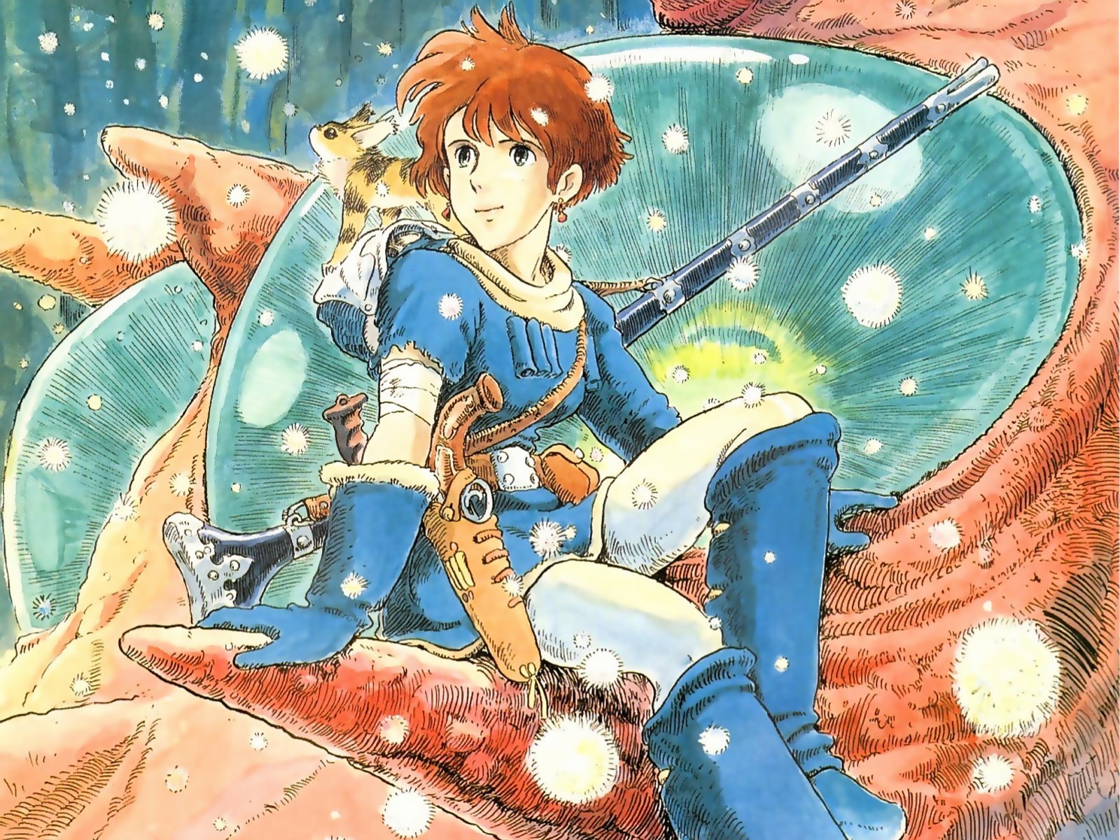 Nausicaa Of The Valley Of The Wind Wallpapers