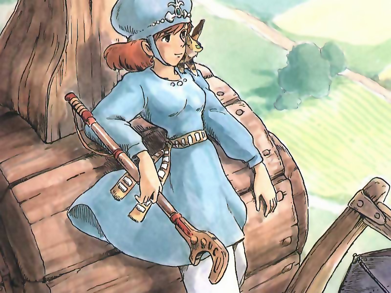 Nausicaa Of The Valley Of The Wind Wallpapers