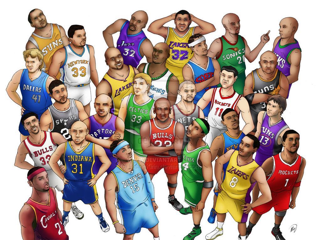 Nba Cartoon Wallpapers