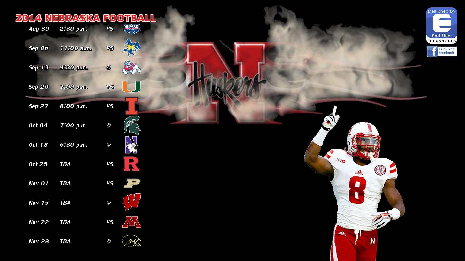 Nebraska Husker Wallpapers