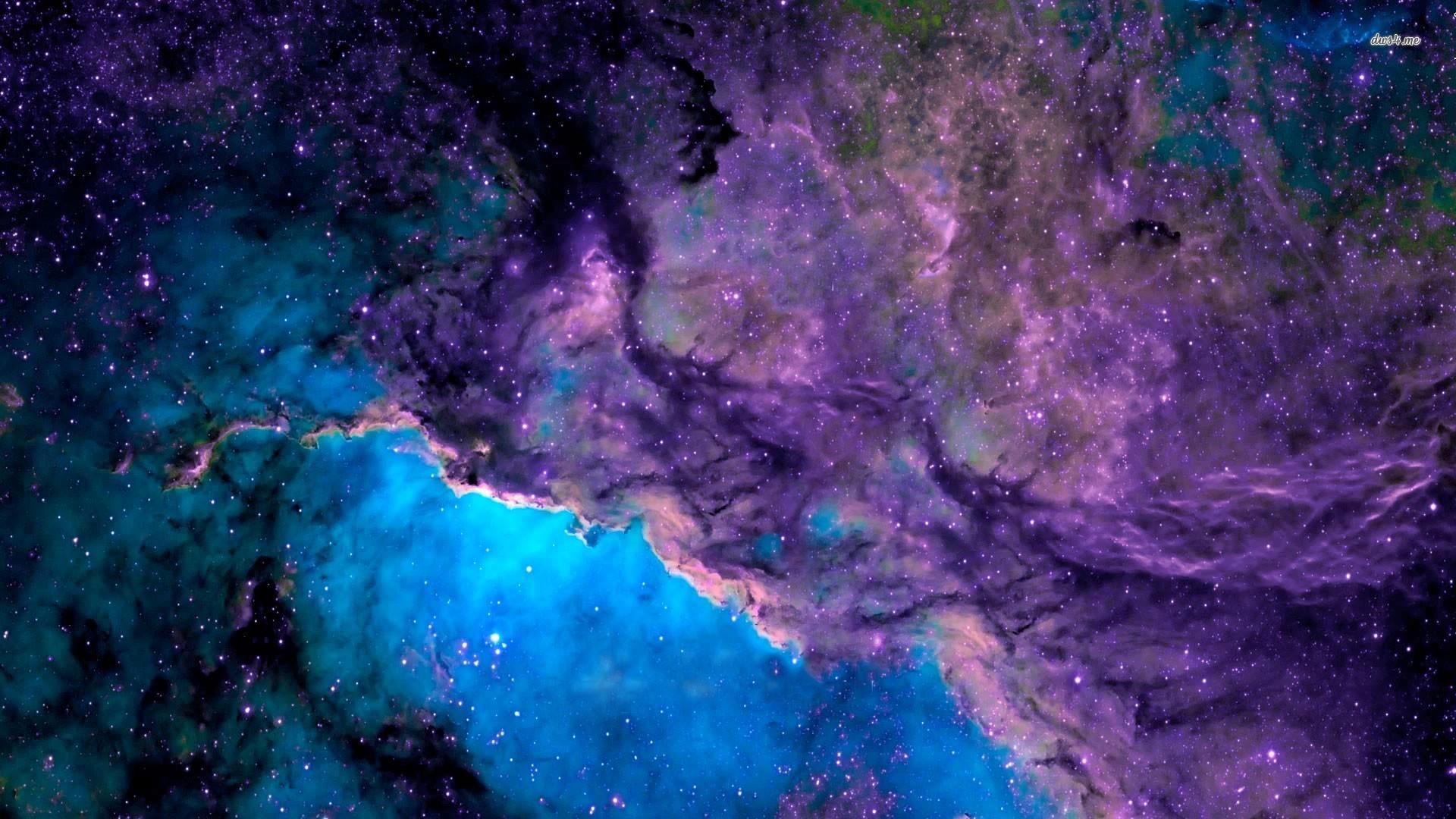 Nebula Indigo Wallpapers