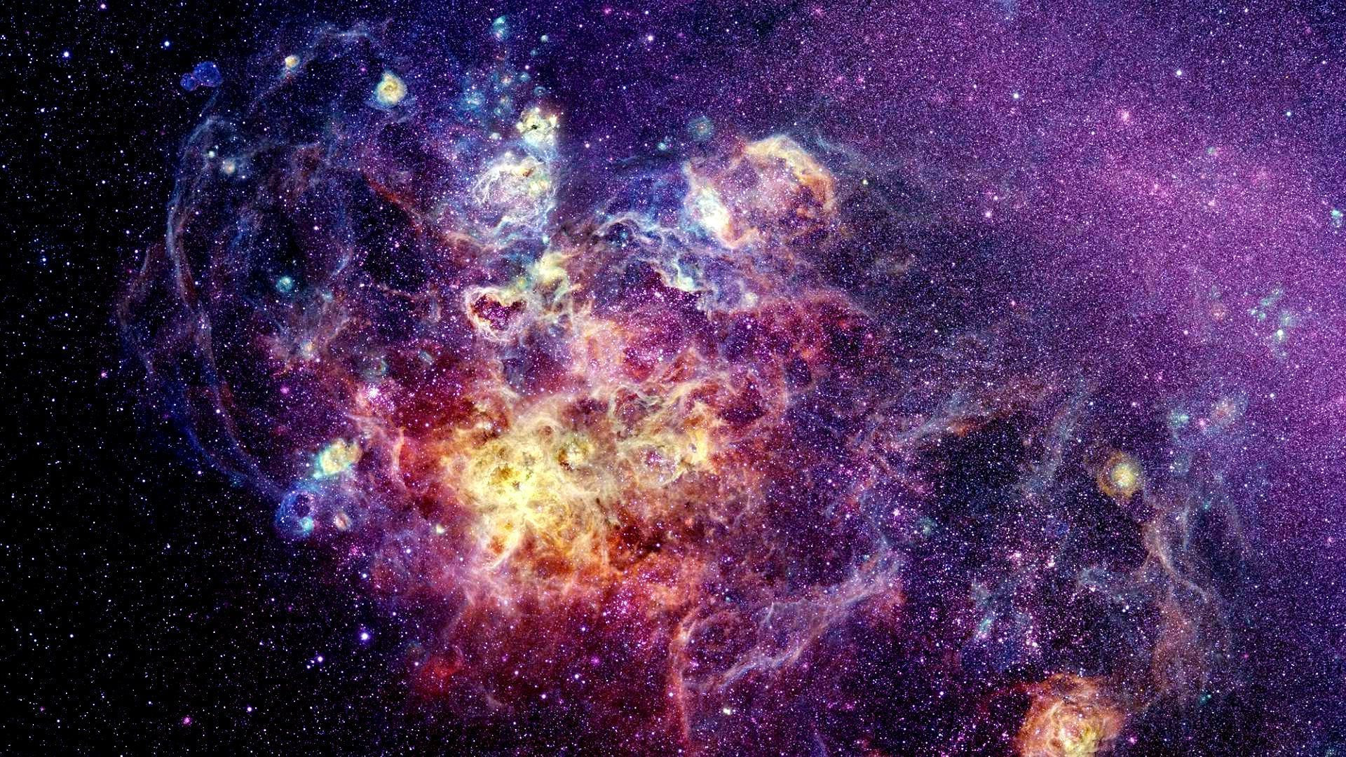 Nebula Indigo Wallpapers