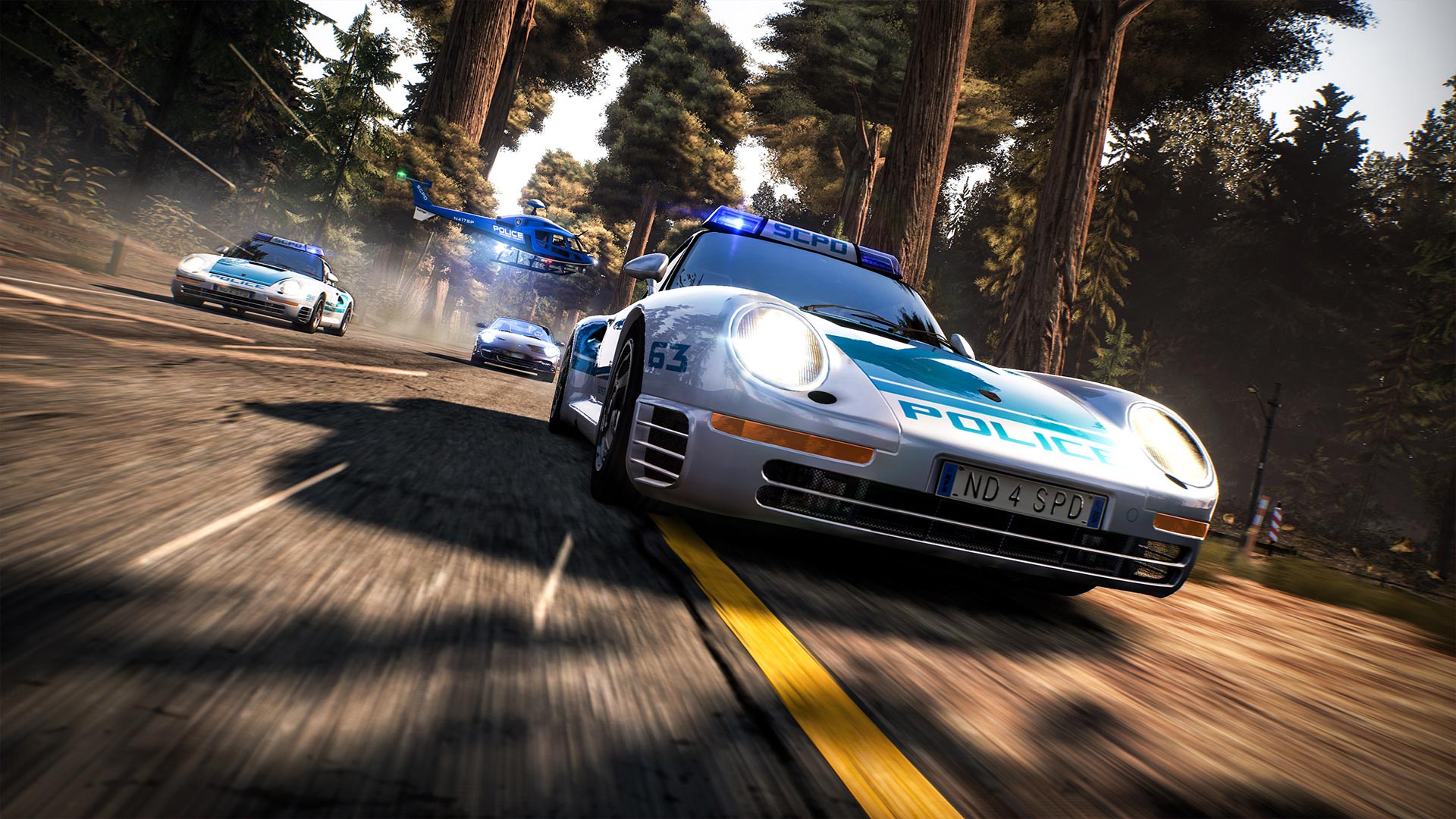 Need for Speed Hot Pursuit Police Chase Wallpapers