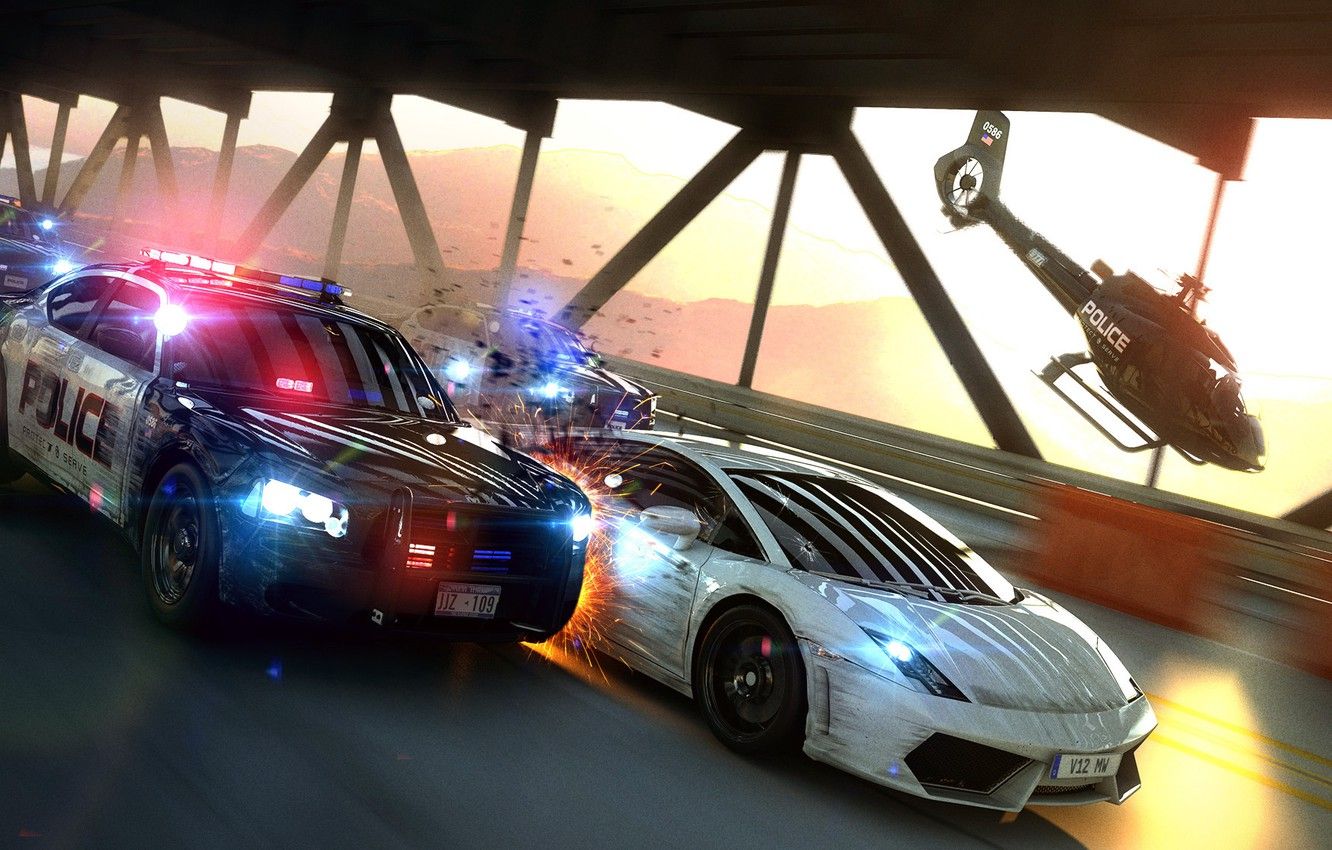 Need for Speed Hot Pursuit Police Chase Wallpapers