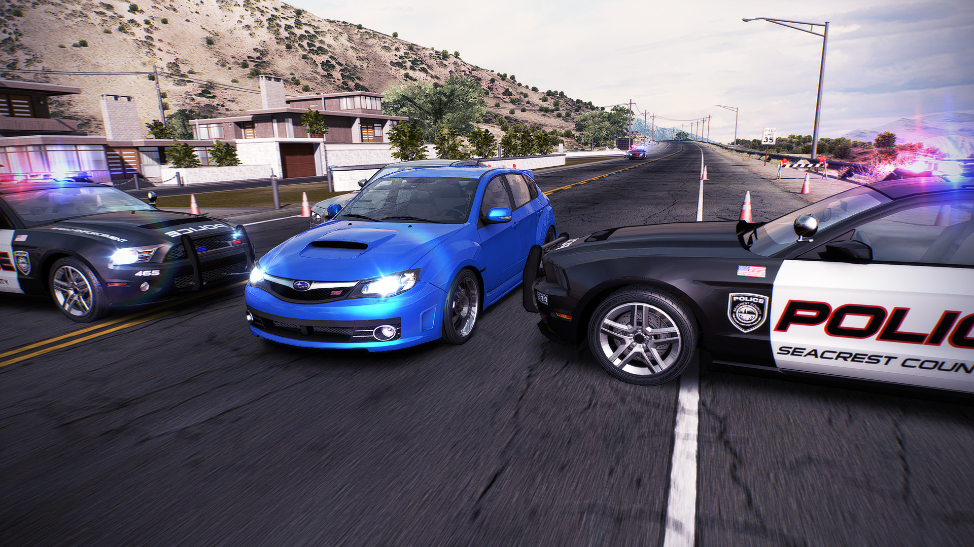 Need for Speed Hot Pursuit Police Chase Wallpapers