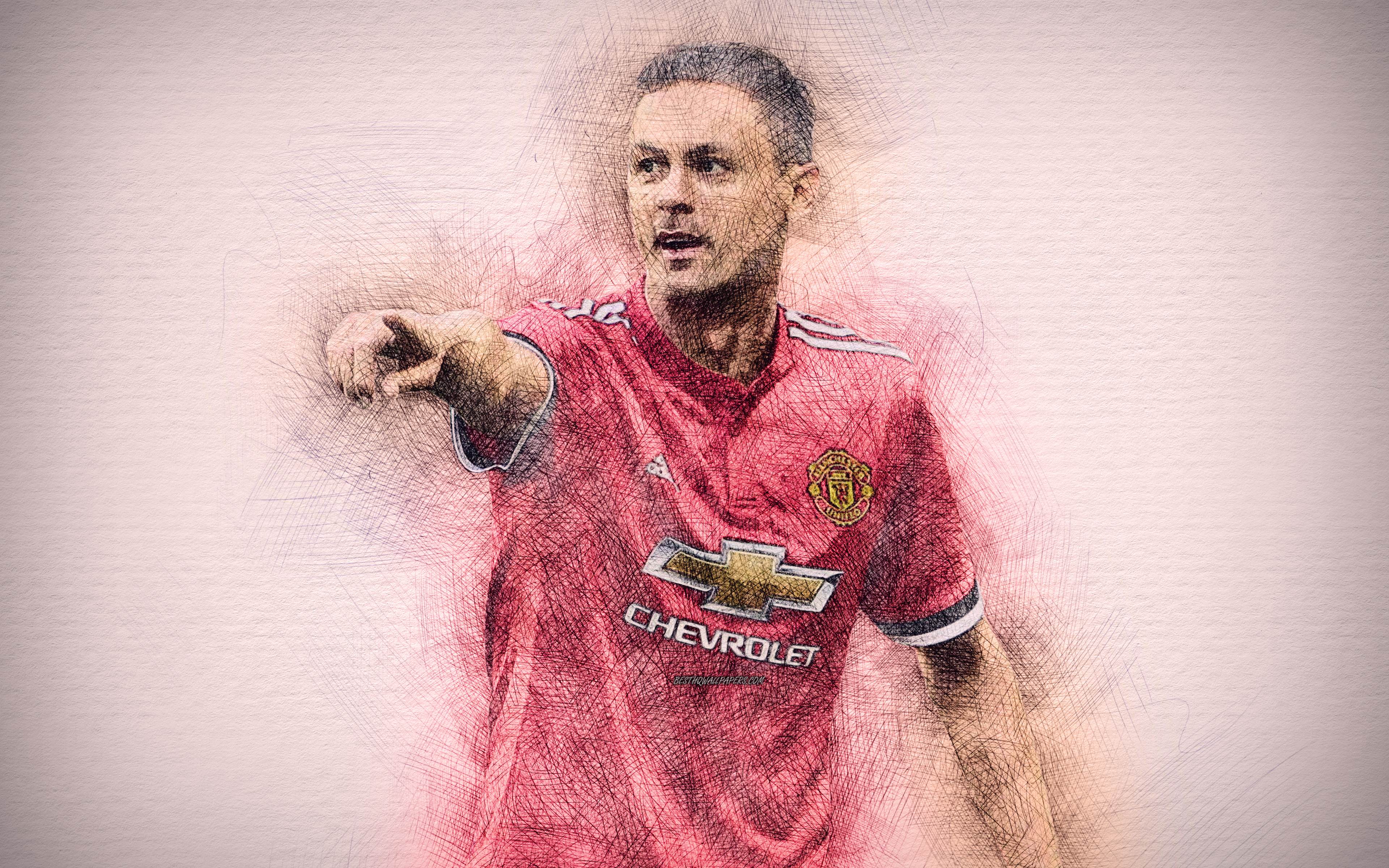 Nemanja Matic Manchester United Football Player Wallpapers