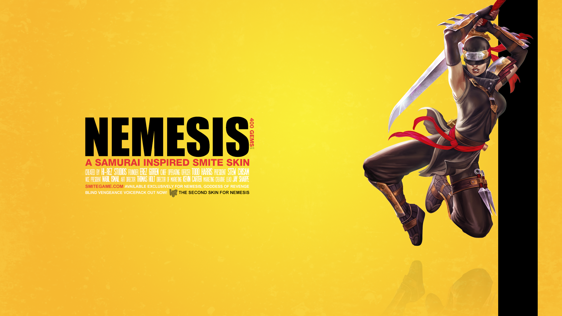 Nemesis HD Smite Gaming Wallpapers