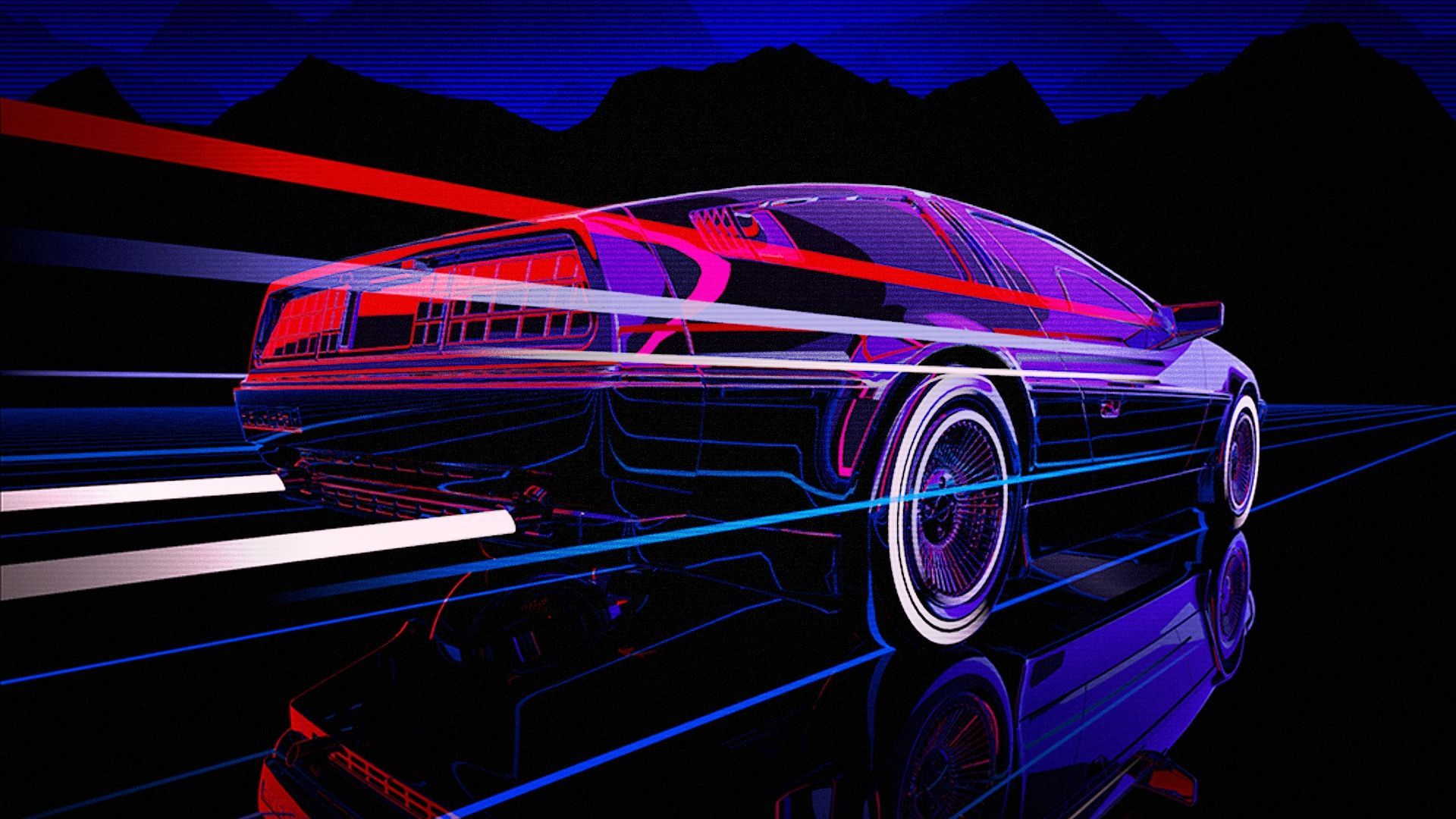 Neon 80S Future Wallpapers