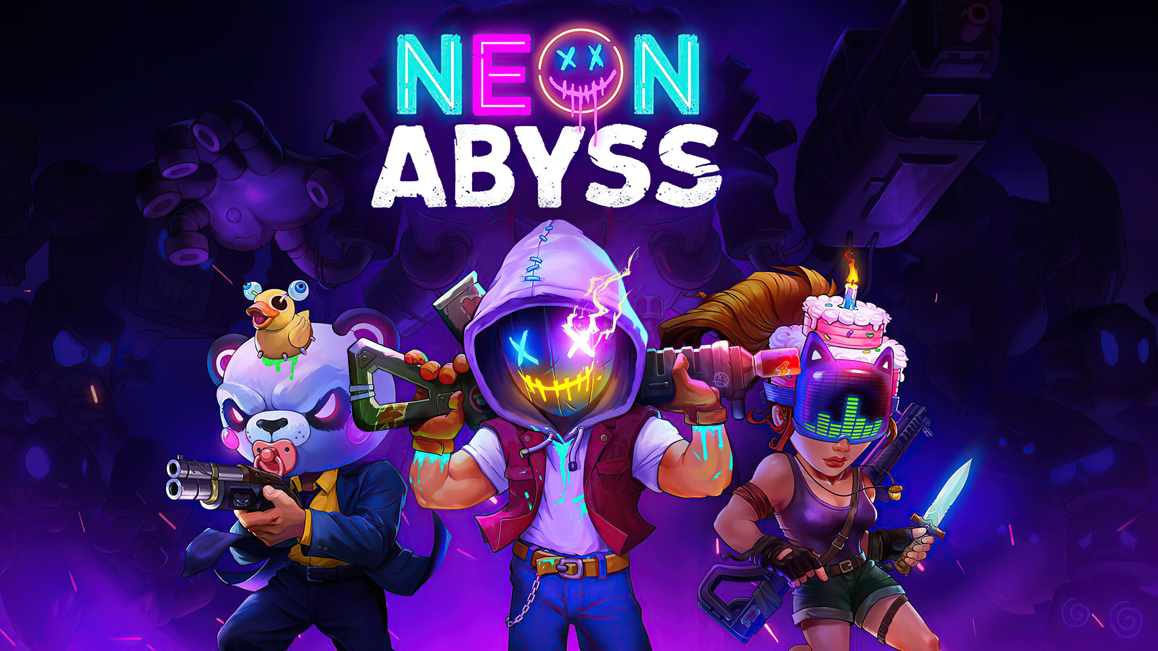 Neon Abyss Wallpapers