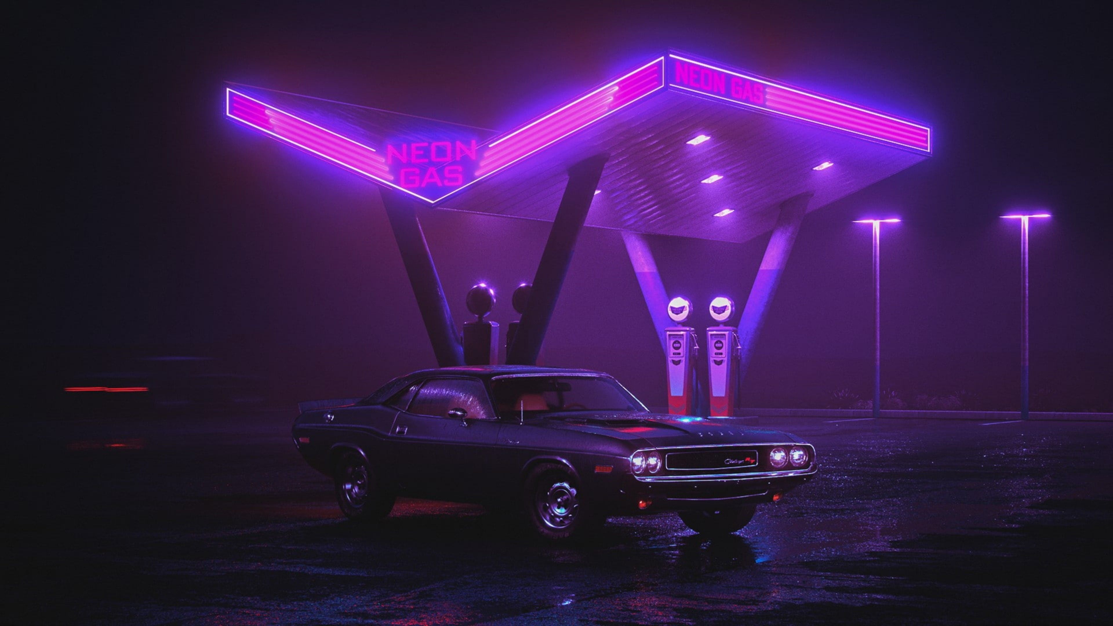 Neon Aesthetics Desktop Wallpapers