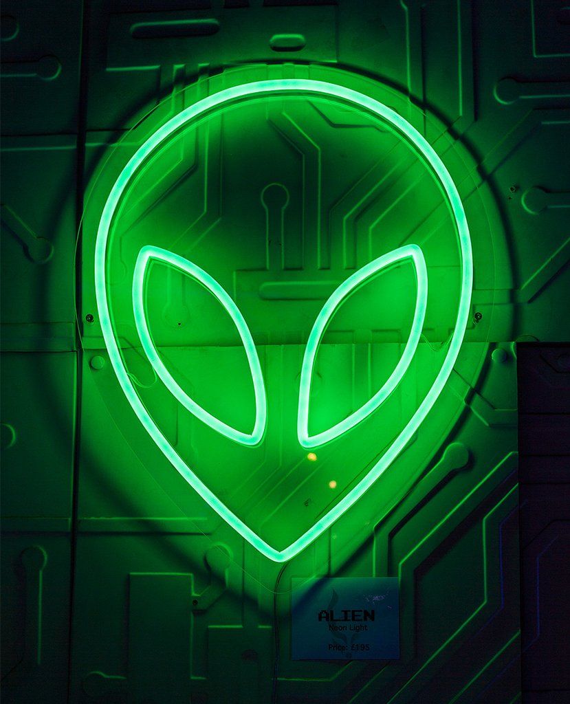 Neon Alien Wallpapers