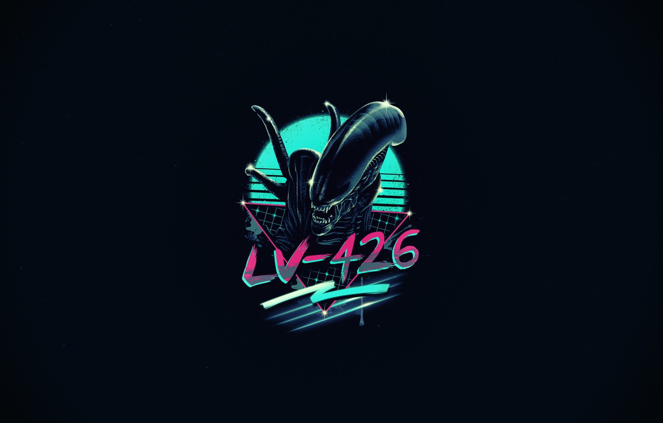 Neon Alien Wallpapers