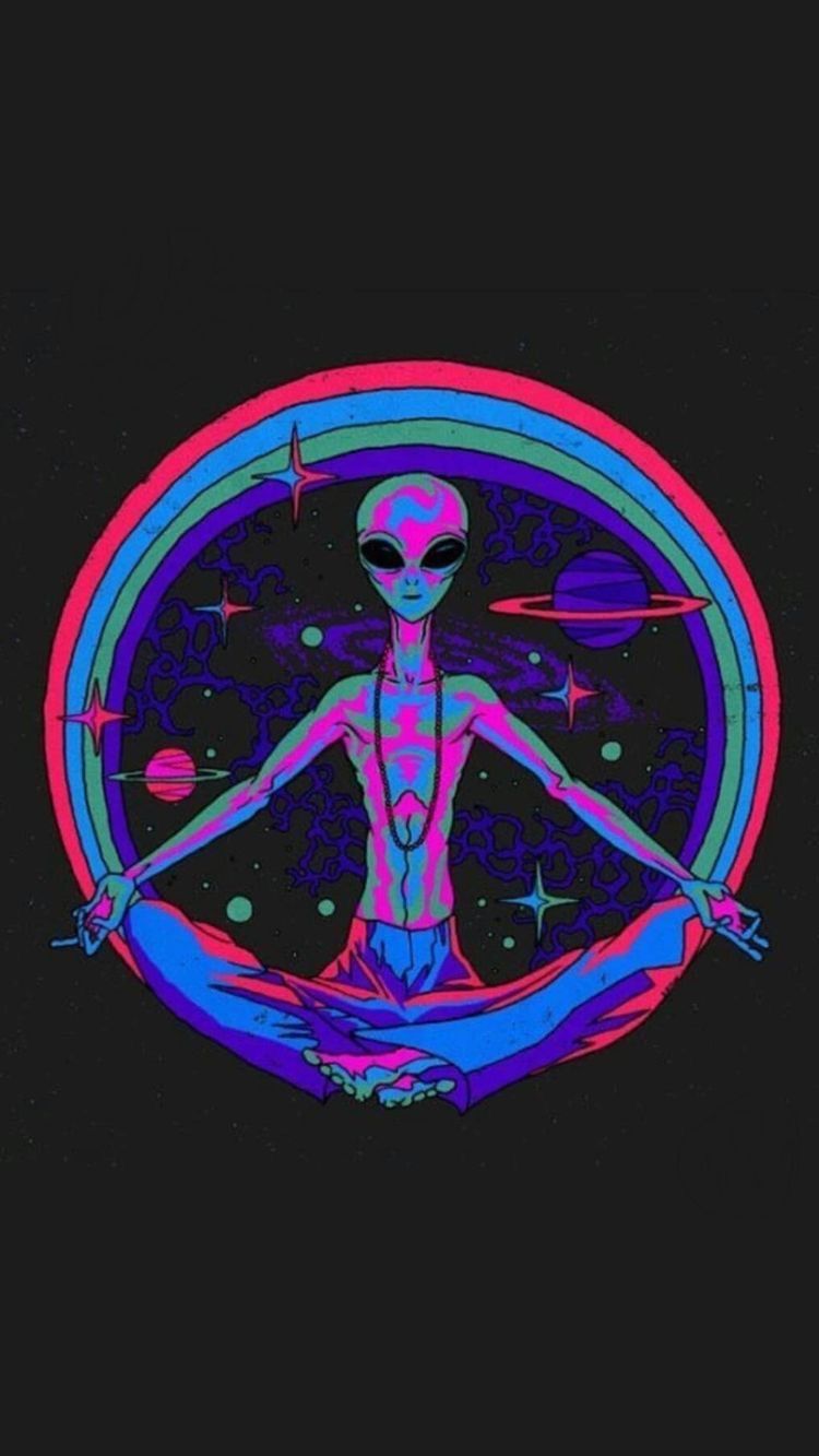 Neon Alien Wallpapers