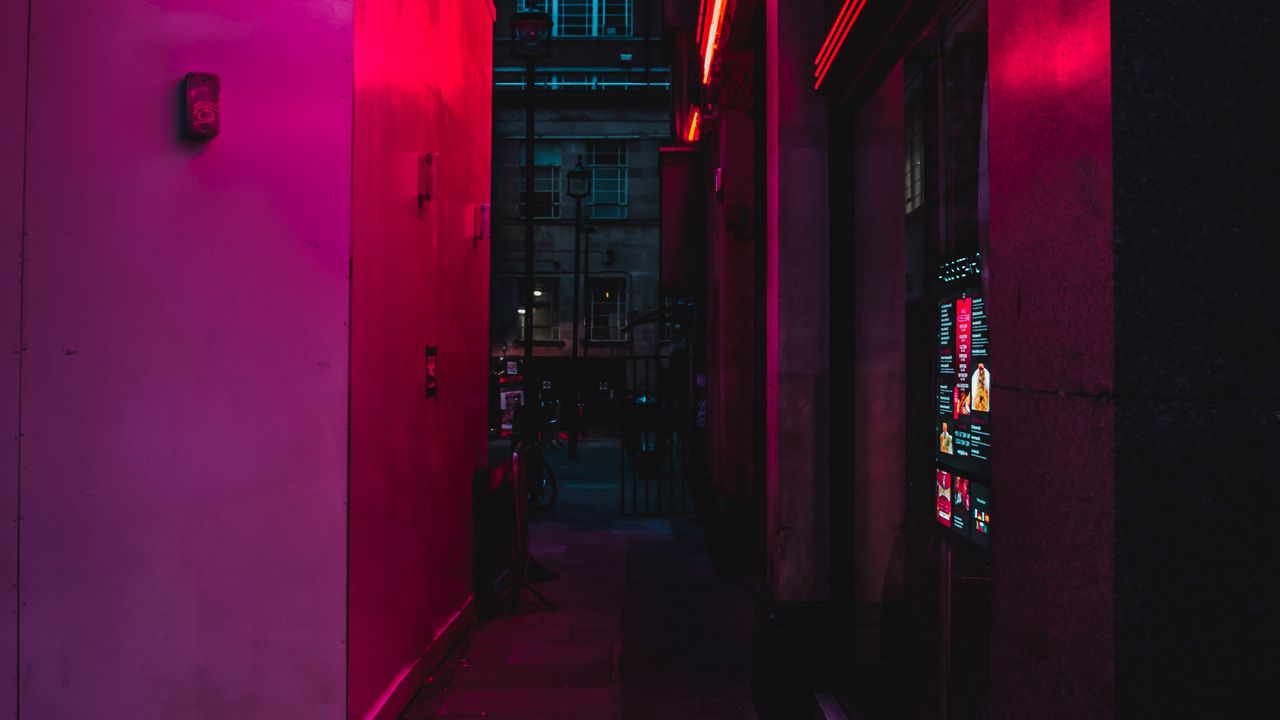 Neon Alley Wallpapers