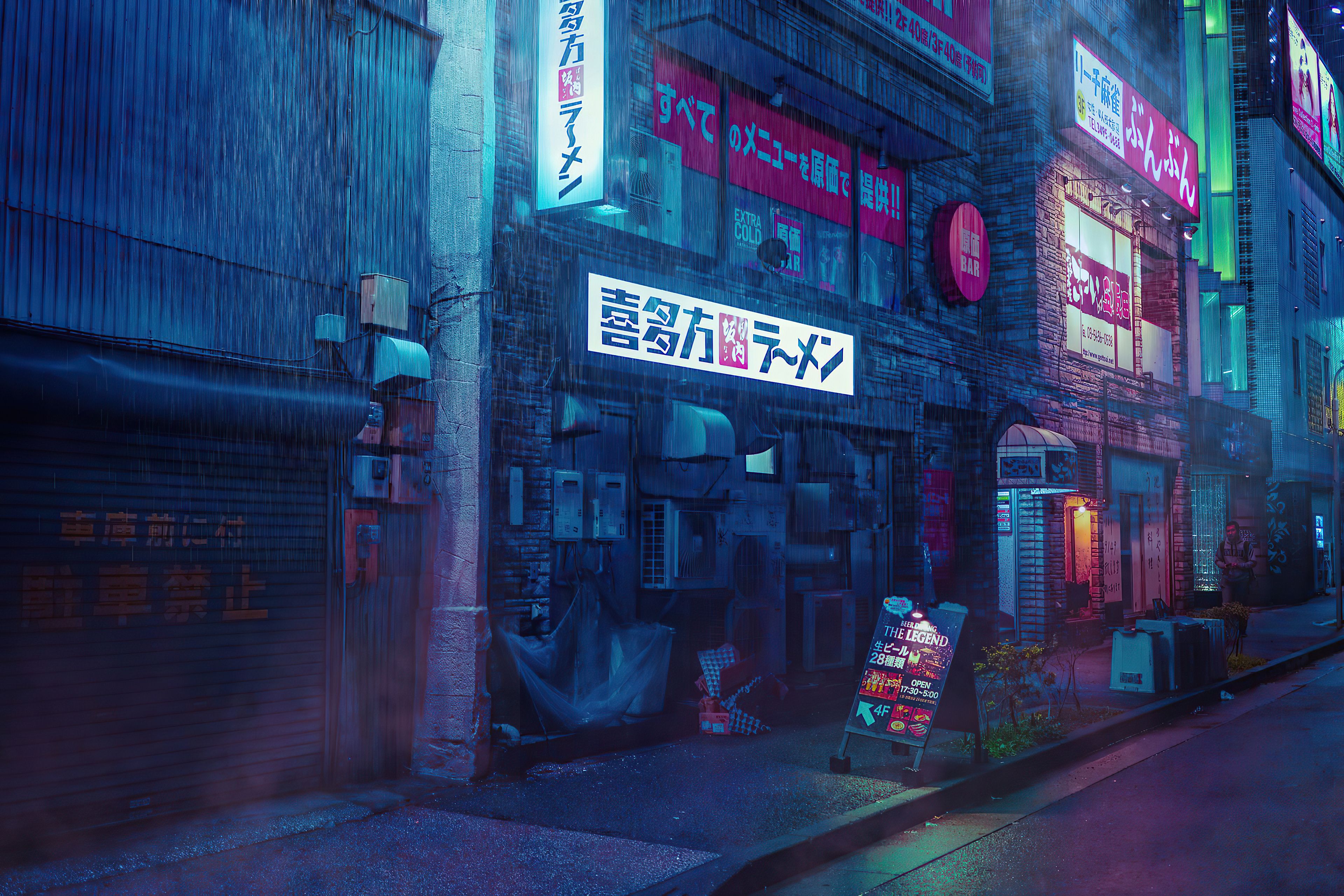 Neon Alley Wallpapers