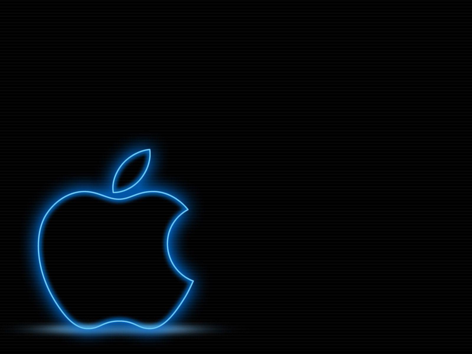 Neon Apple Logo Wallpapers