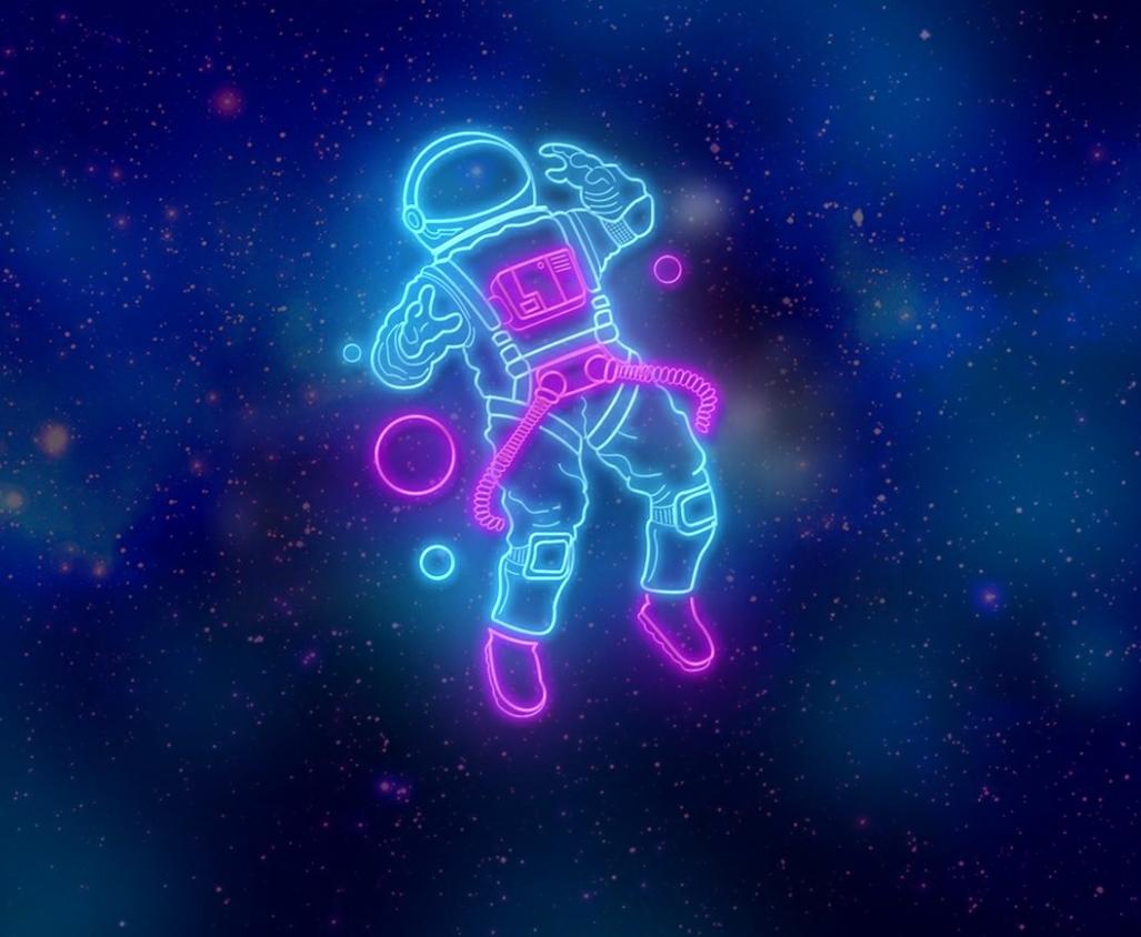 Neon Astronaut Wallpapers