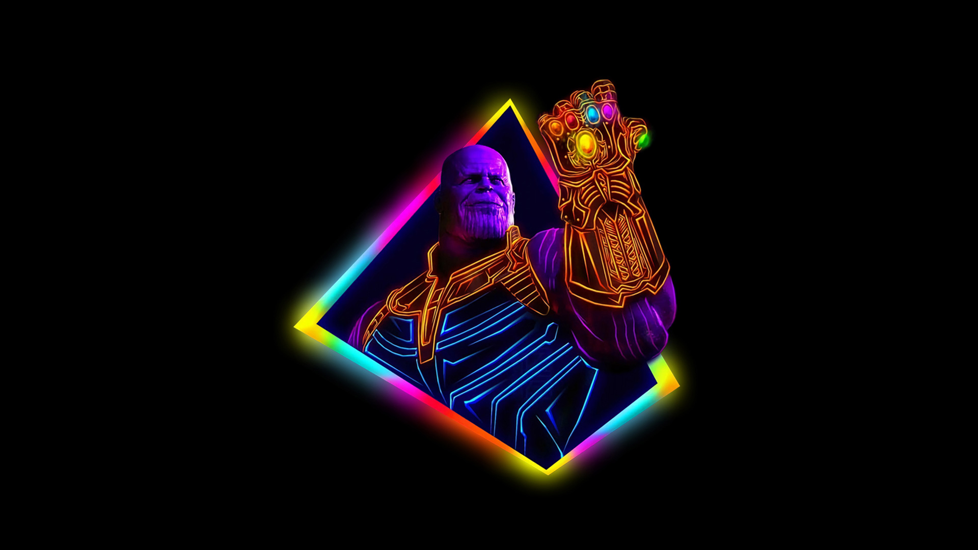 Neon Avengers Wallpapers