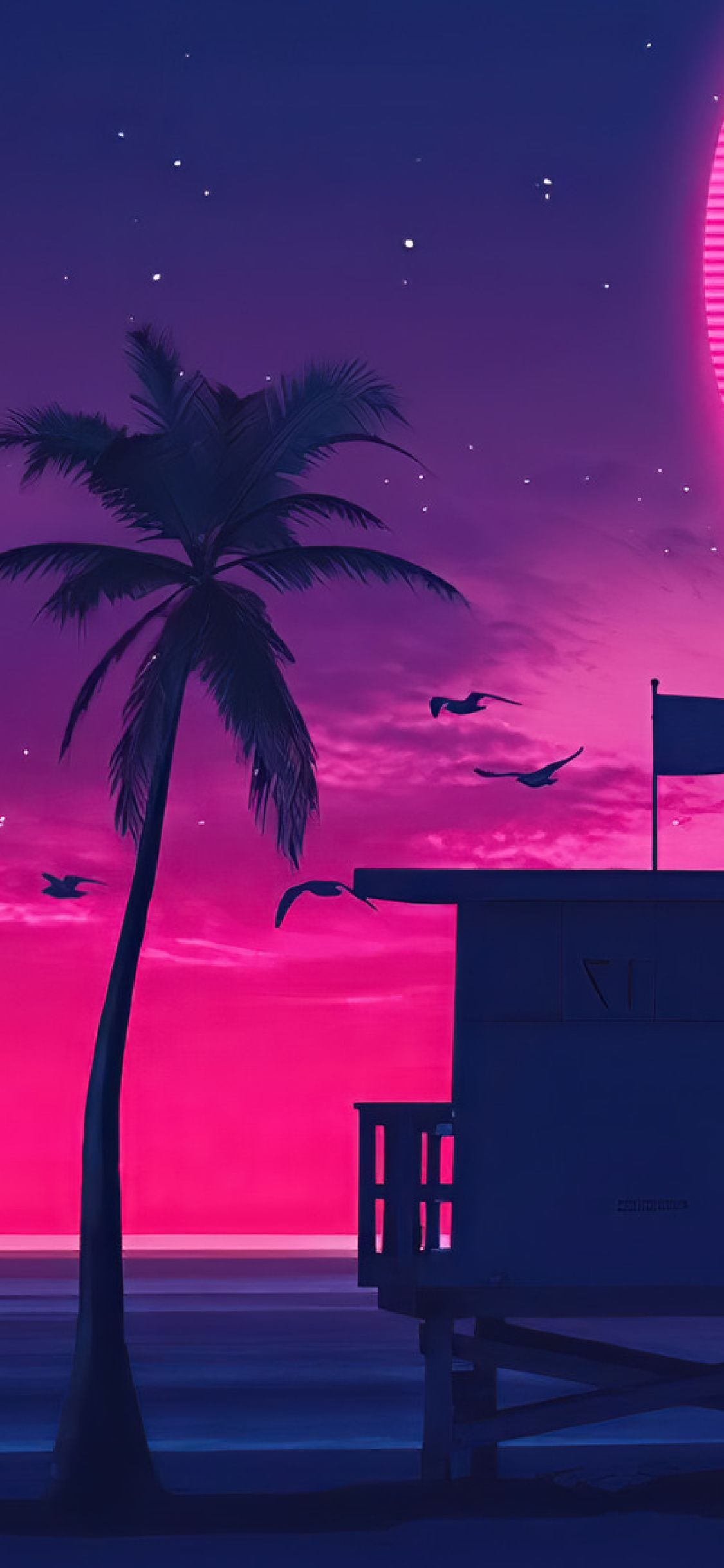 Neon Beach Wallpapers