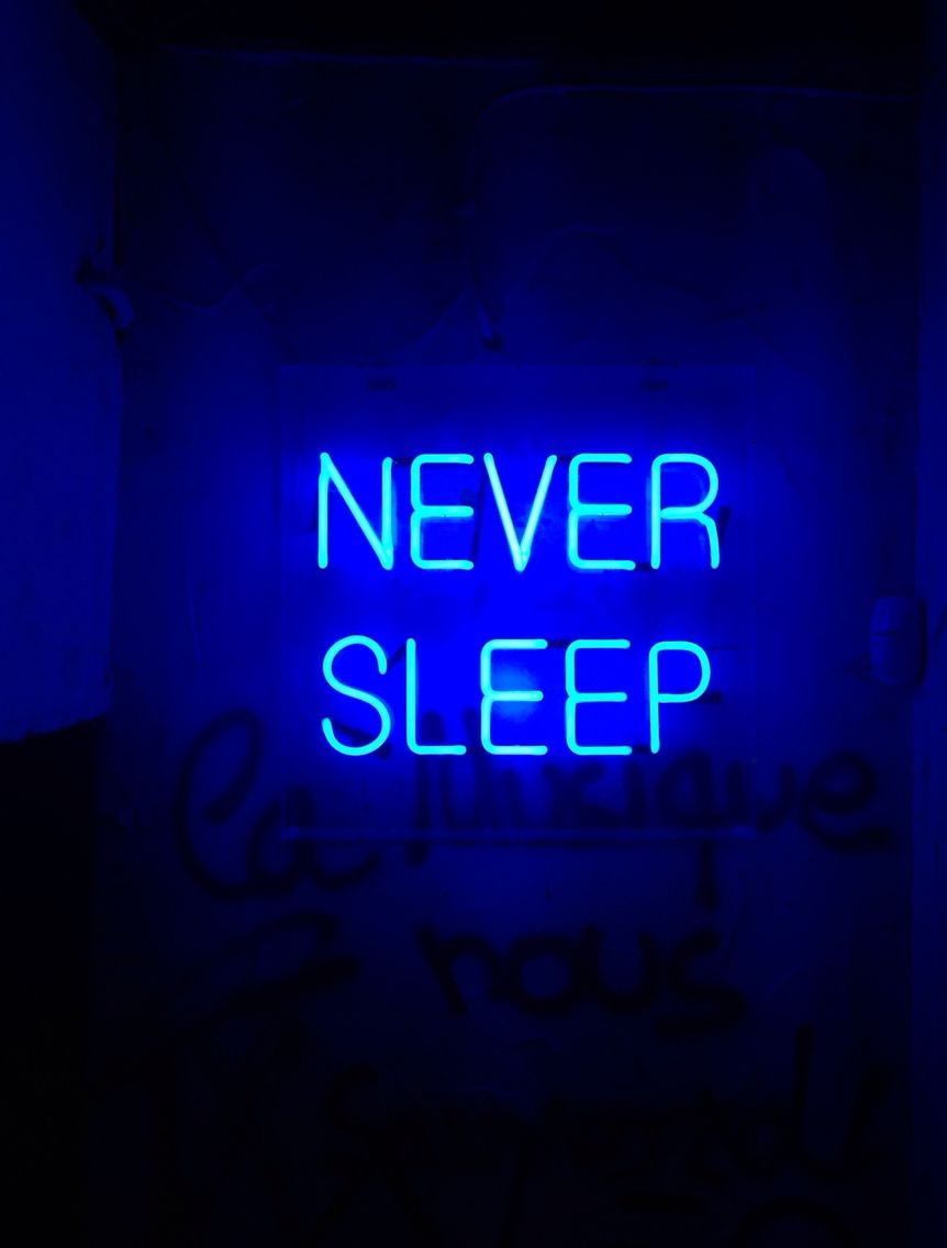 Neon Blue Aesthetic Wallpapers