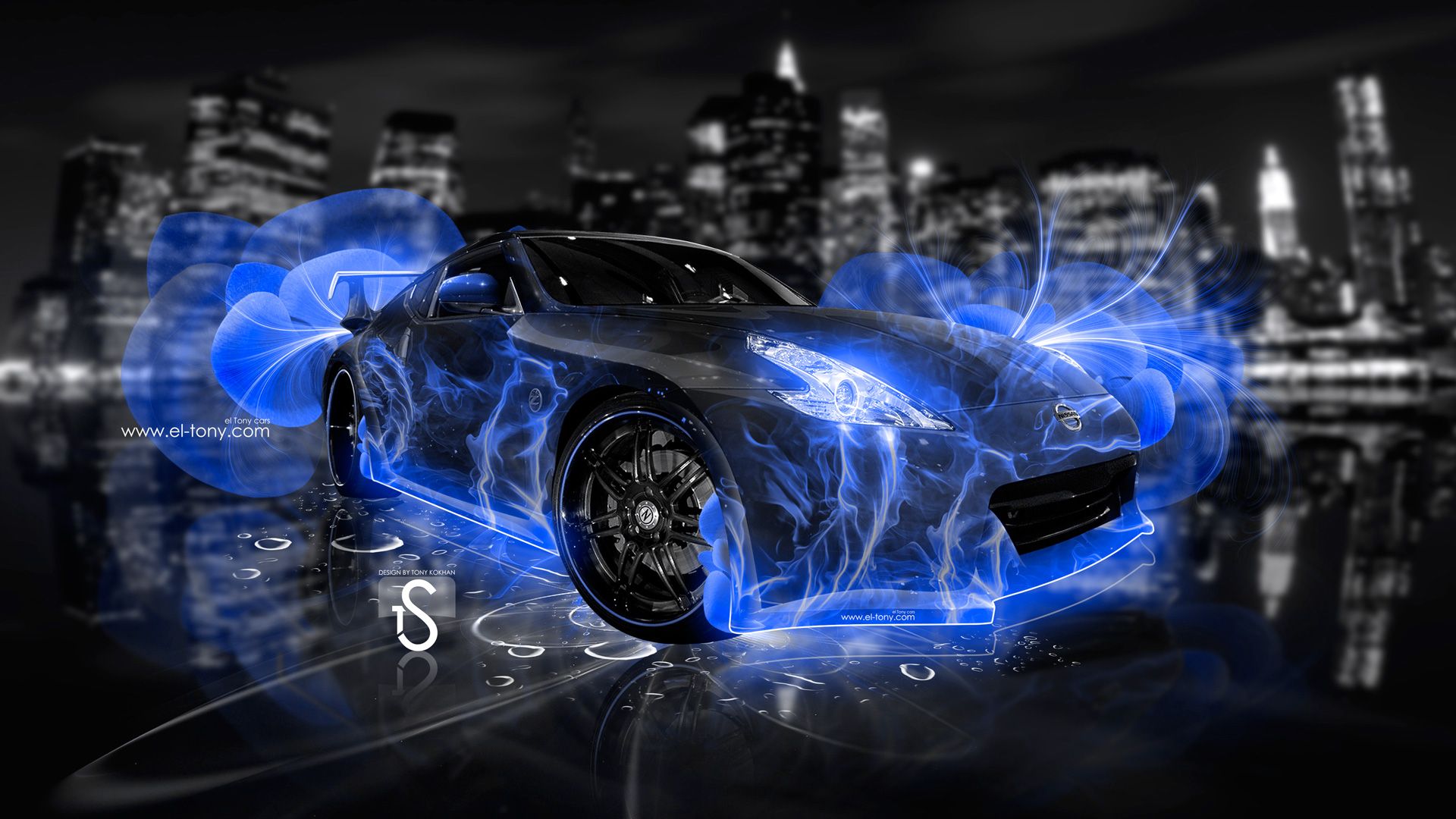 Neon Blue Car Wallpapers