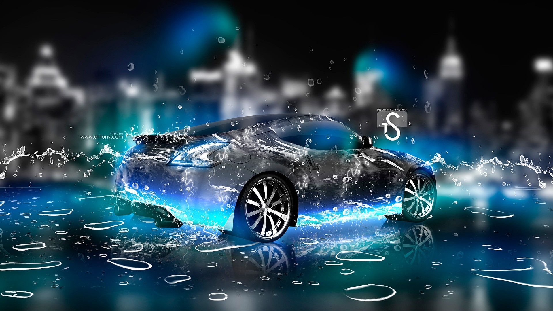 Neon Blue Car Wallpapers