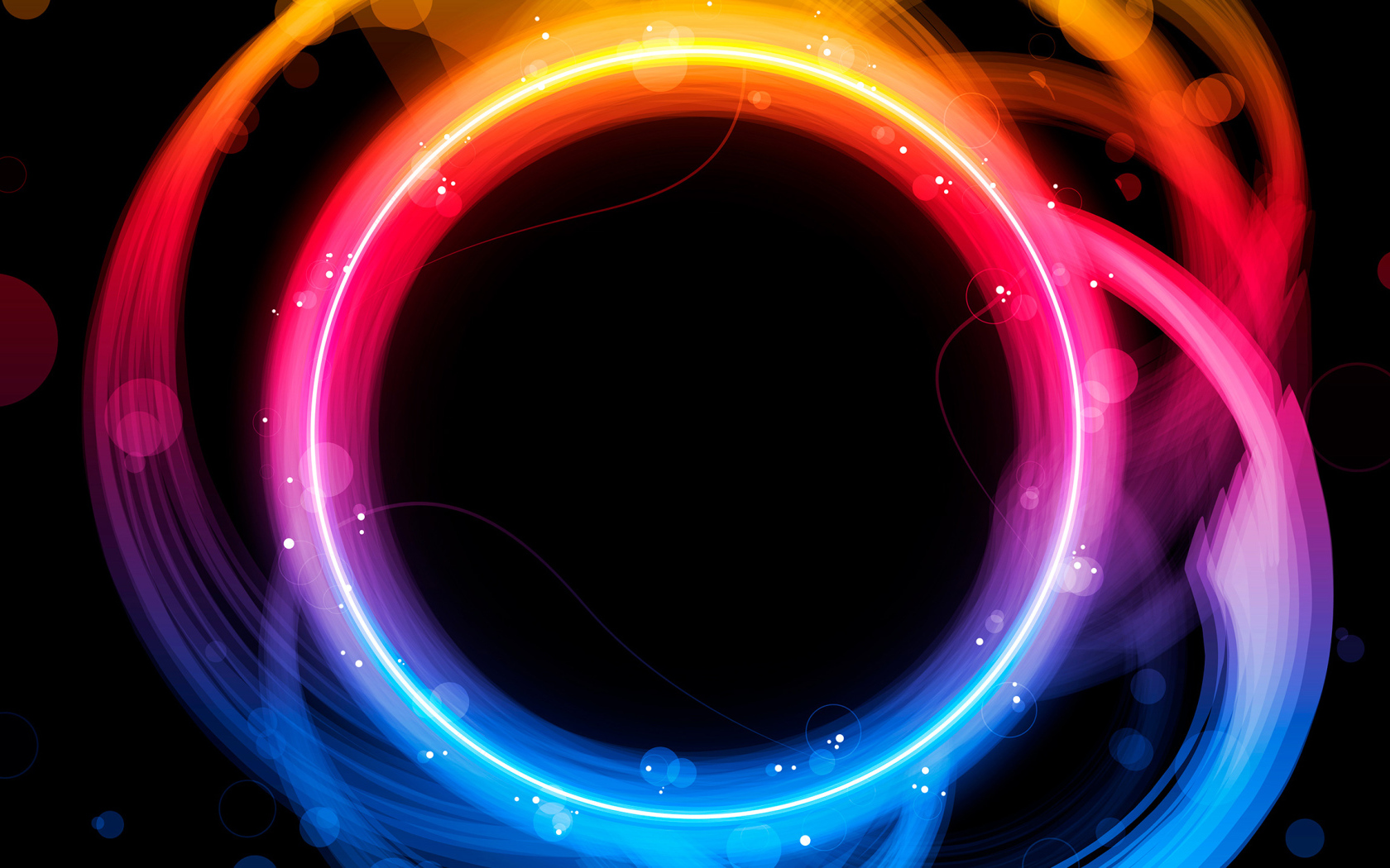 Neon Circle Wallpapers