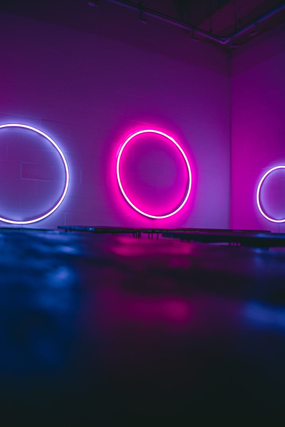 Neon Circle Wallpapers