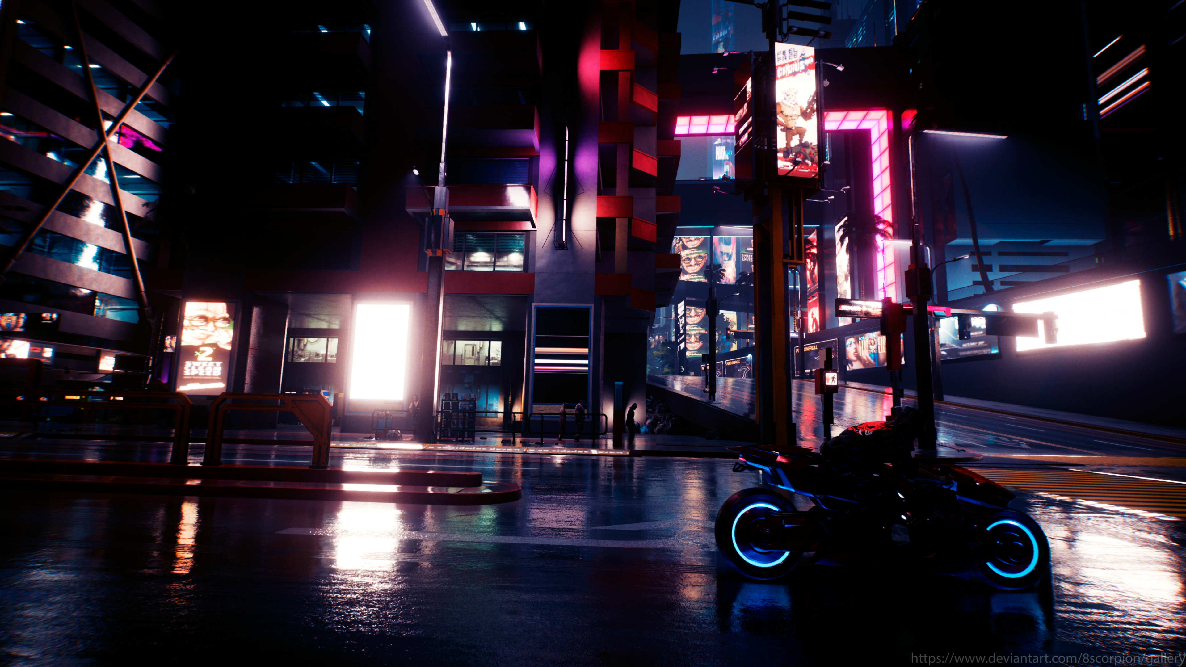 Neon City Cyberpunk Wallpapers