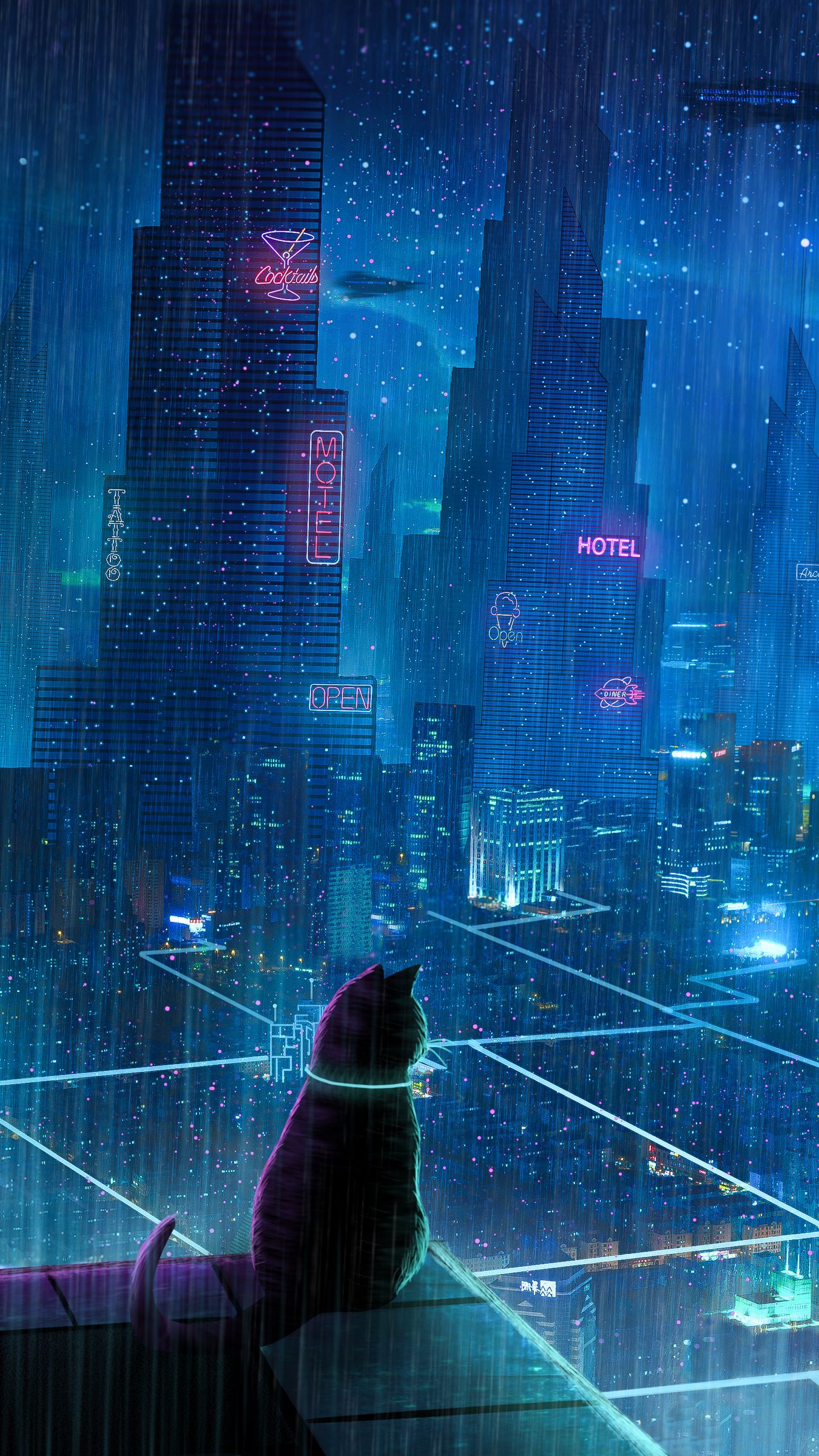 Neon City Cyberpunk Wallpapers