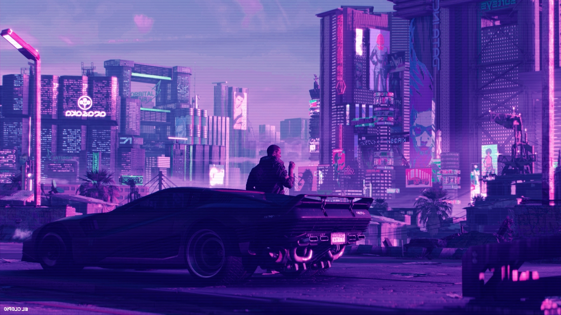 Neon City Cyberpunks Wallpapers