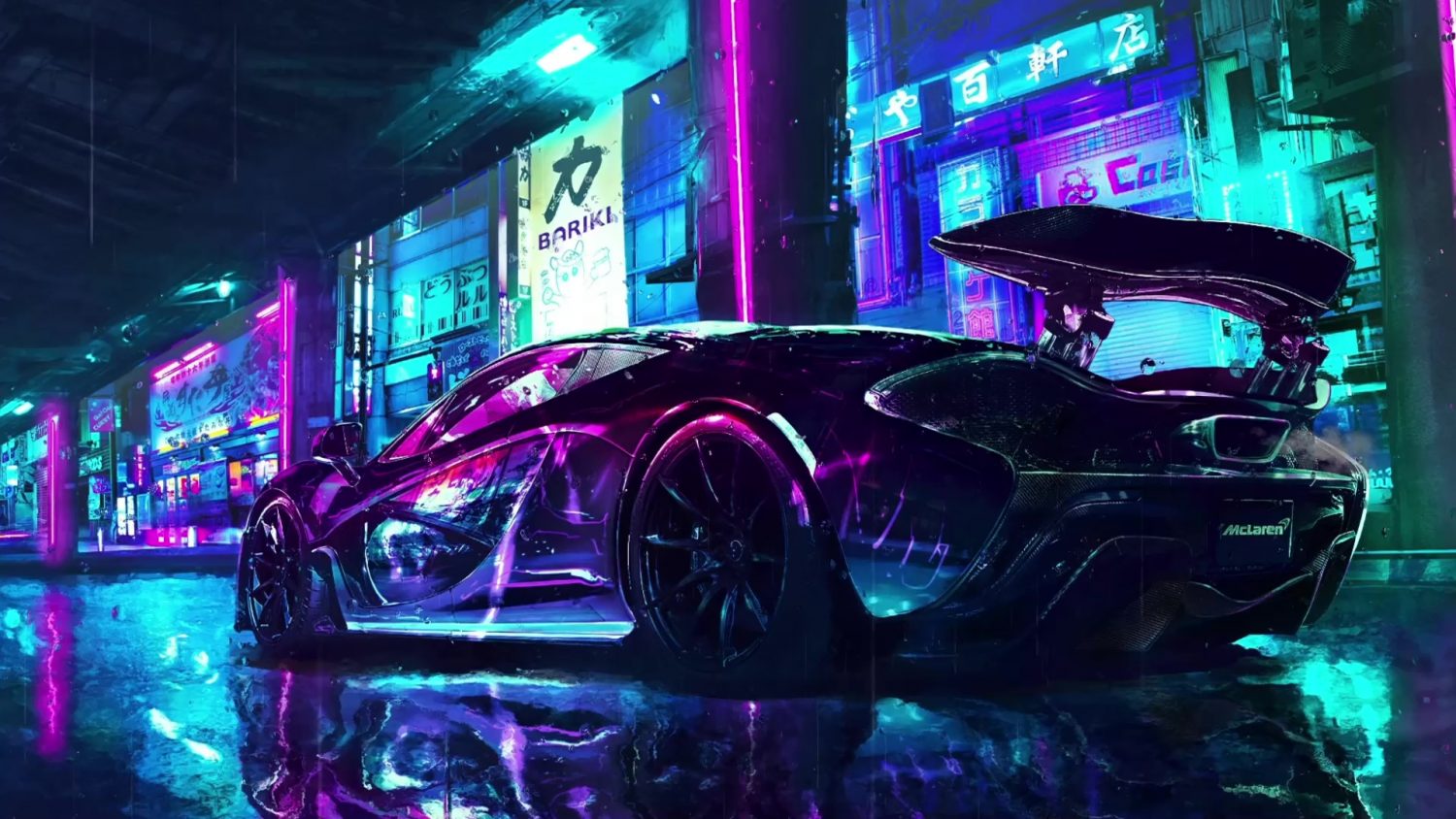 Neon City Cyberpunks Wallpapers