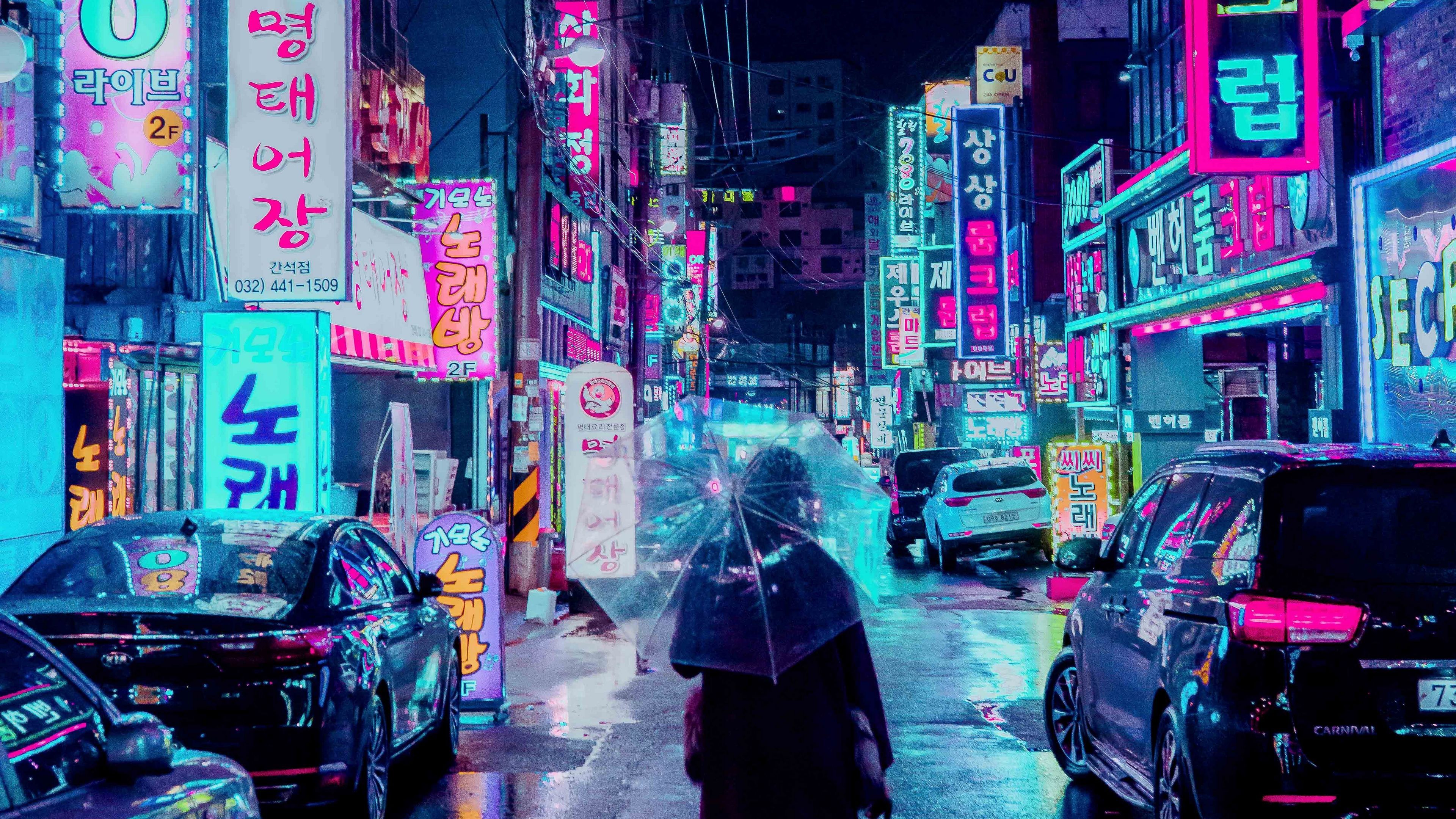 Neon City Lights Wallpapers