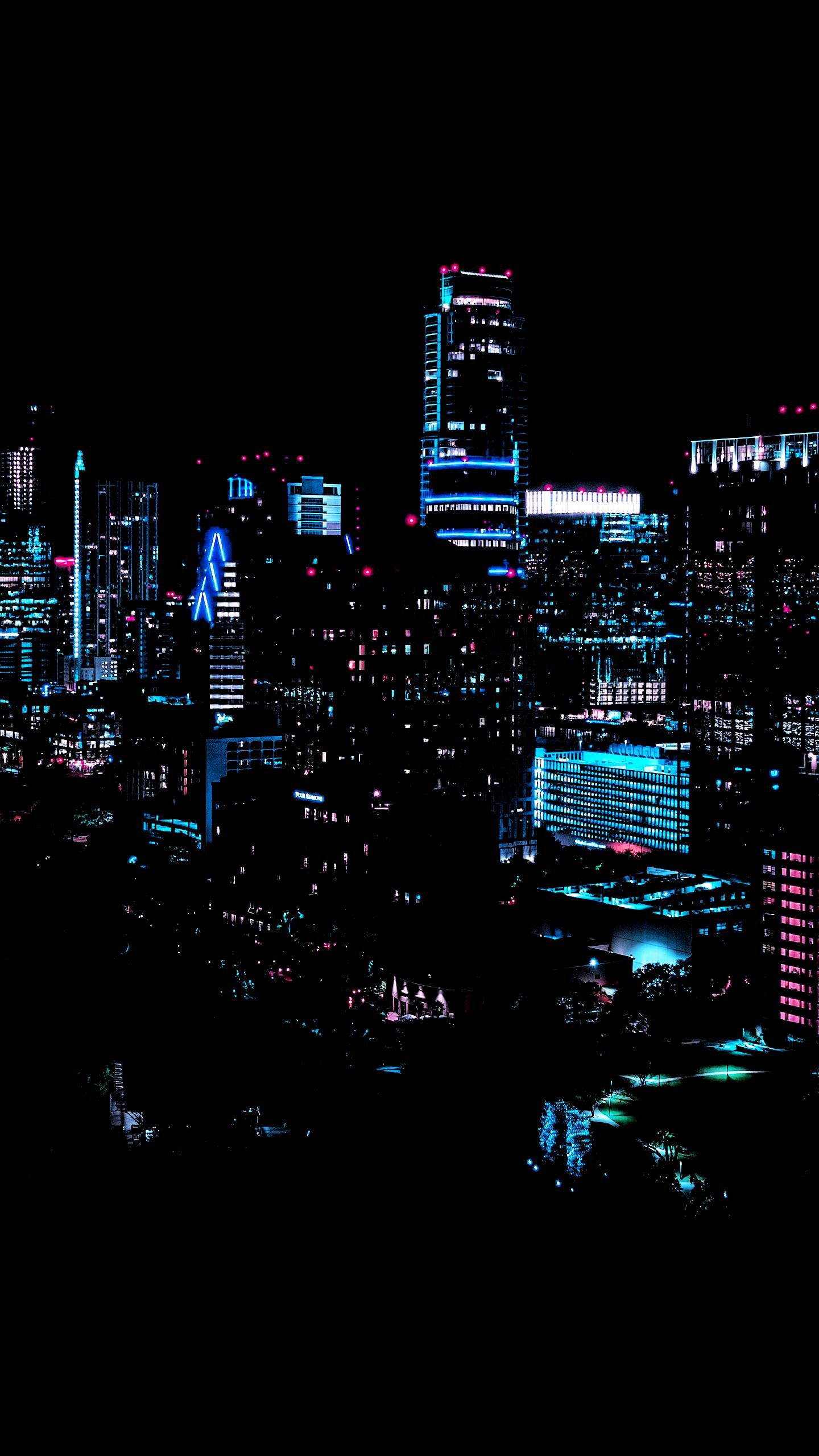 Neon City Lights Wallpapers