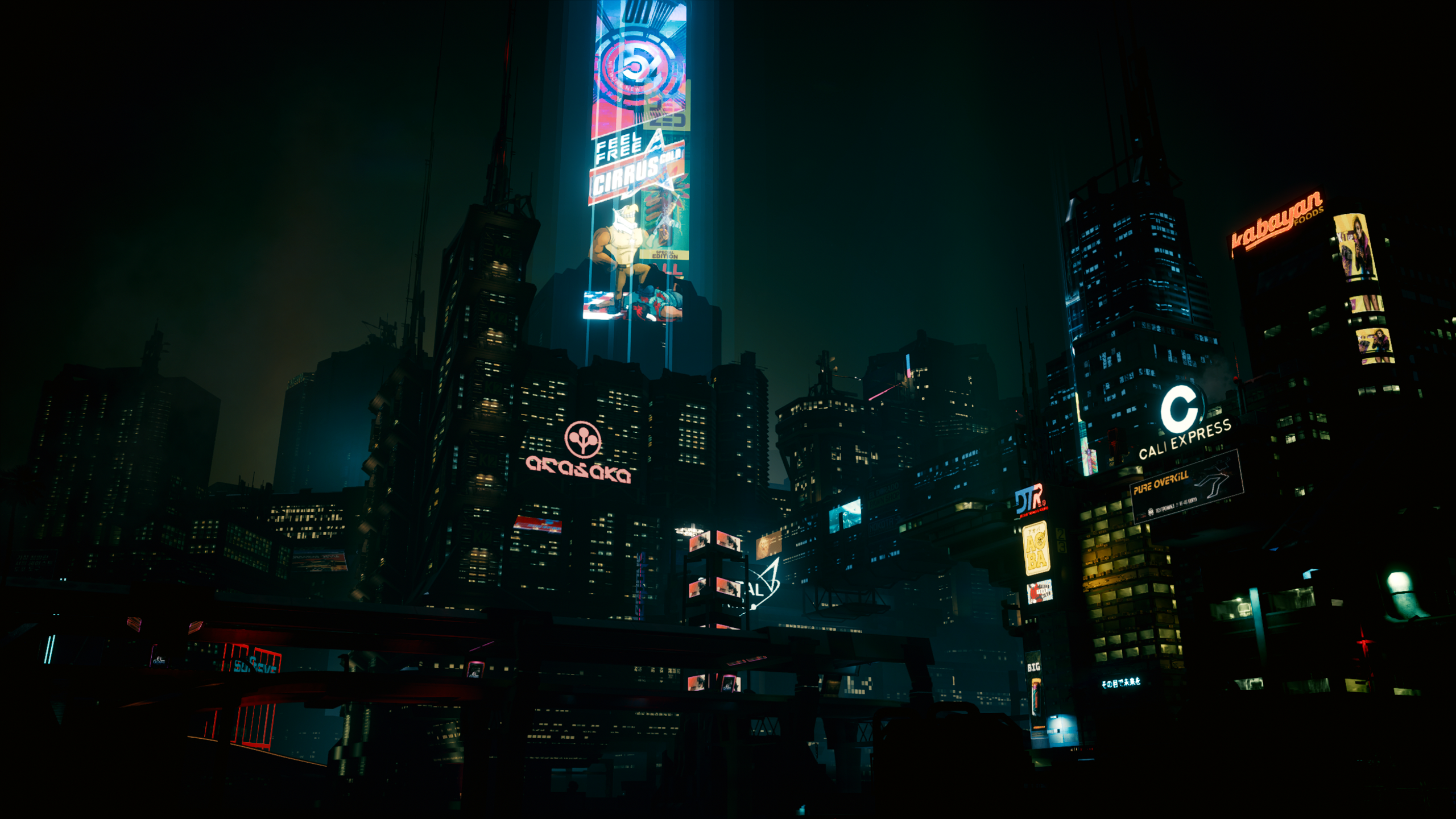 Neon City Lights Wallpapers