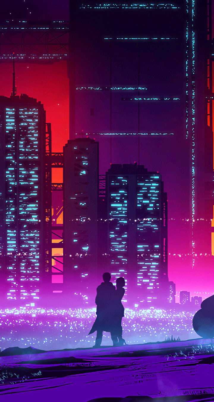 Neon City Lights Wallpapers