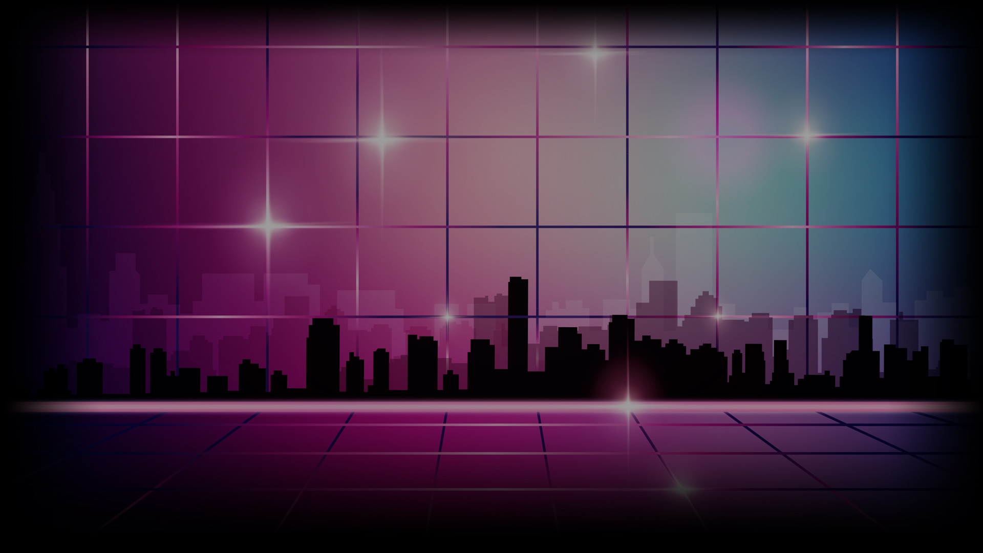 Neon City Vaporwave Wallpapers