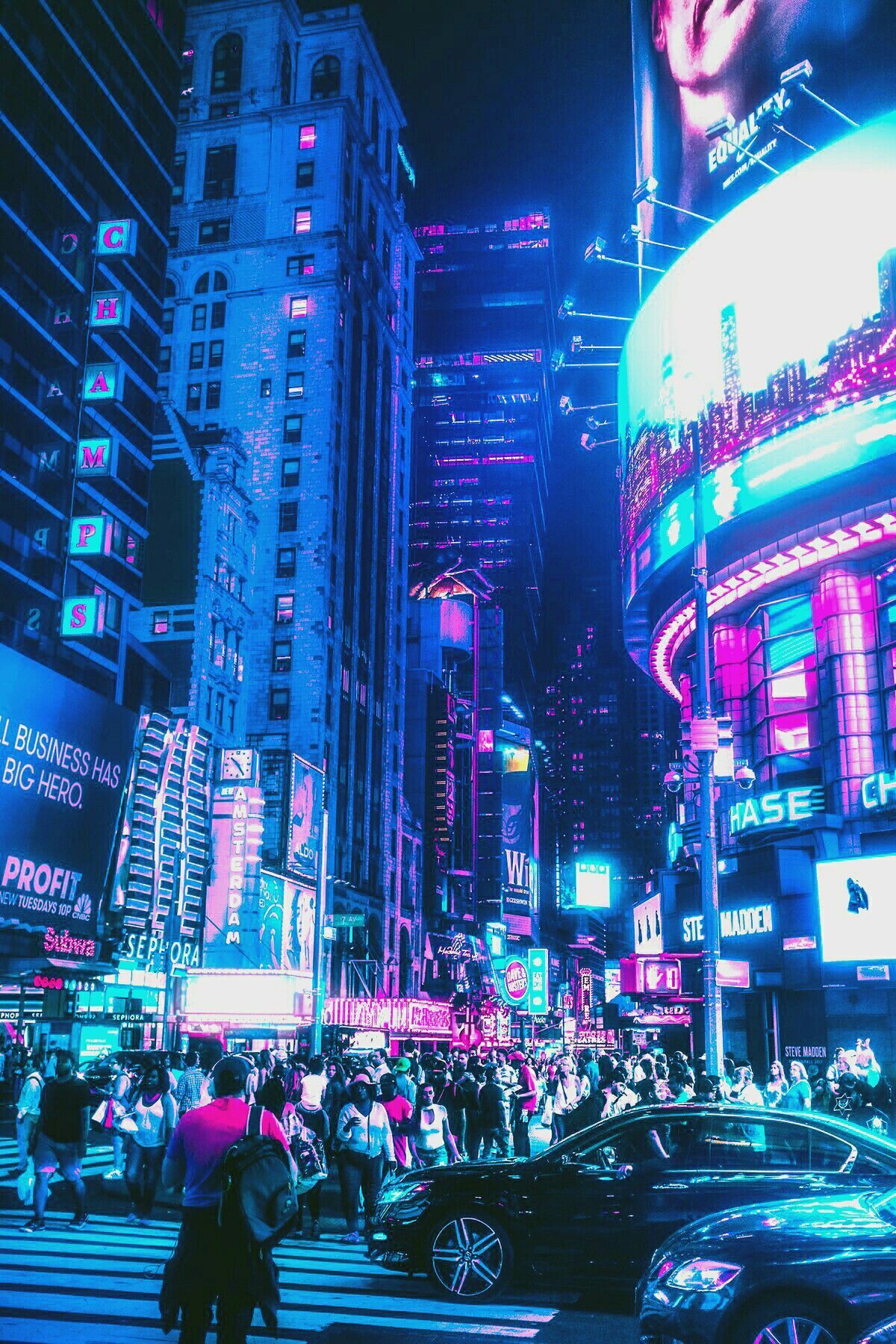 Neon City Vaporwave Wallpapers