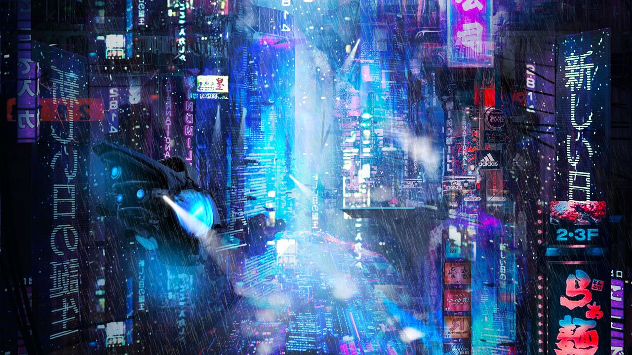 Neon City Wallpapers