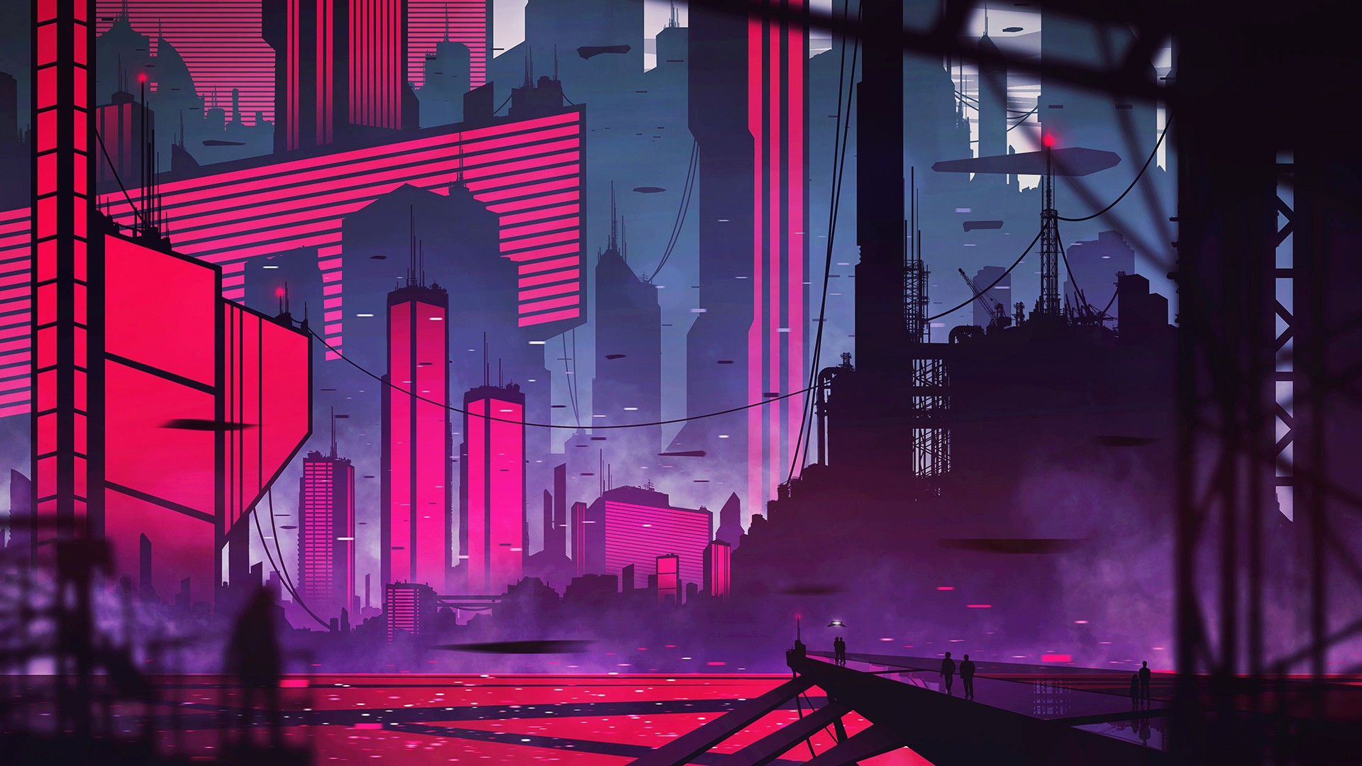 Neon City Wallpapers